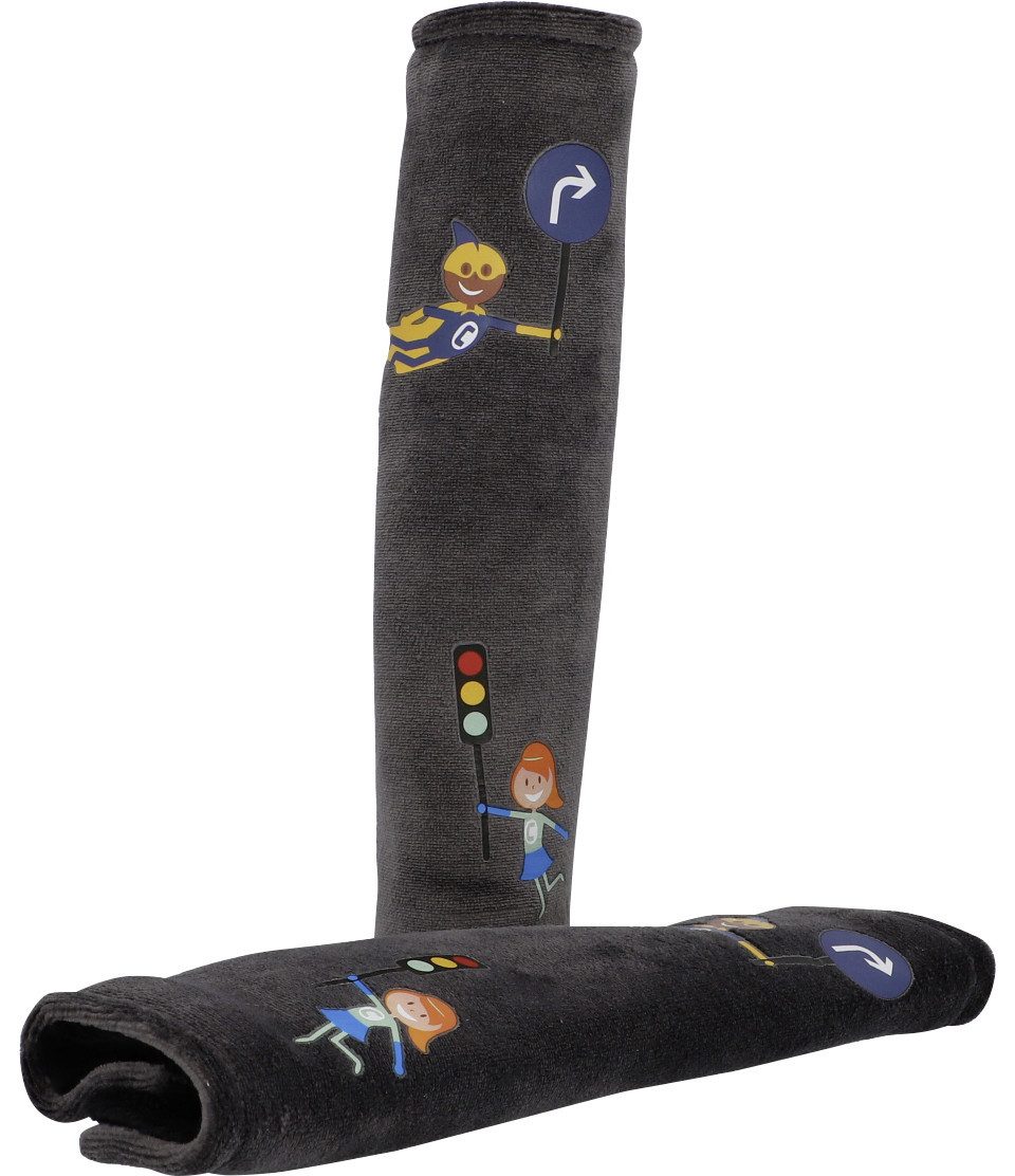 Gurtpolster Cartrend Kids Gurtpolster-Set grau