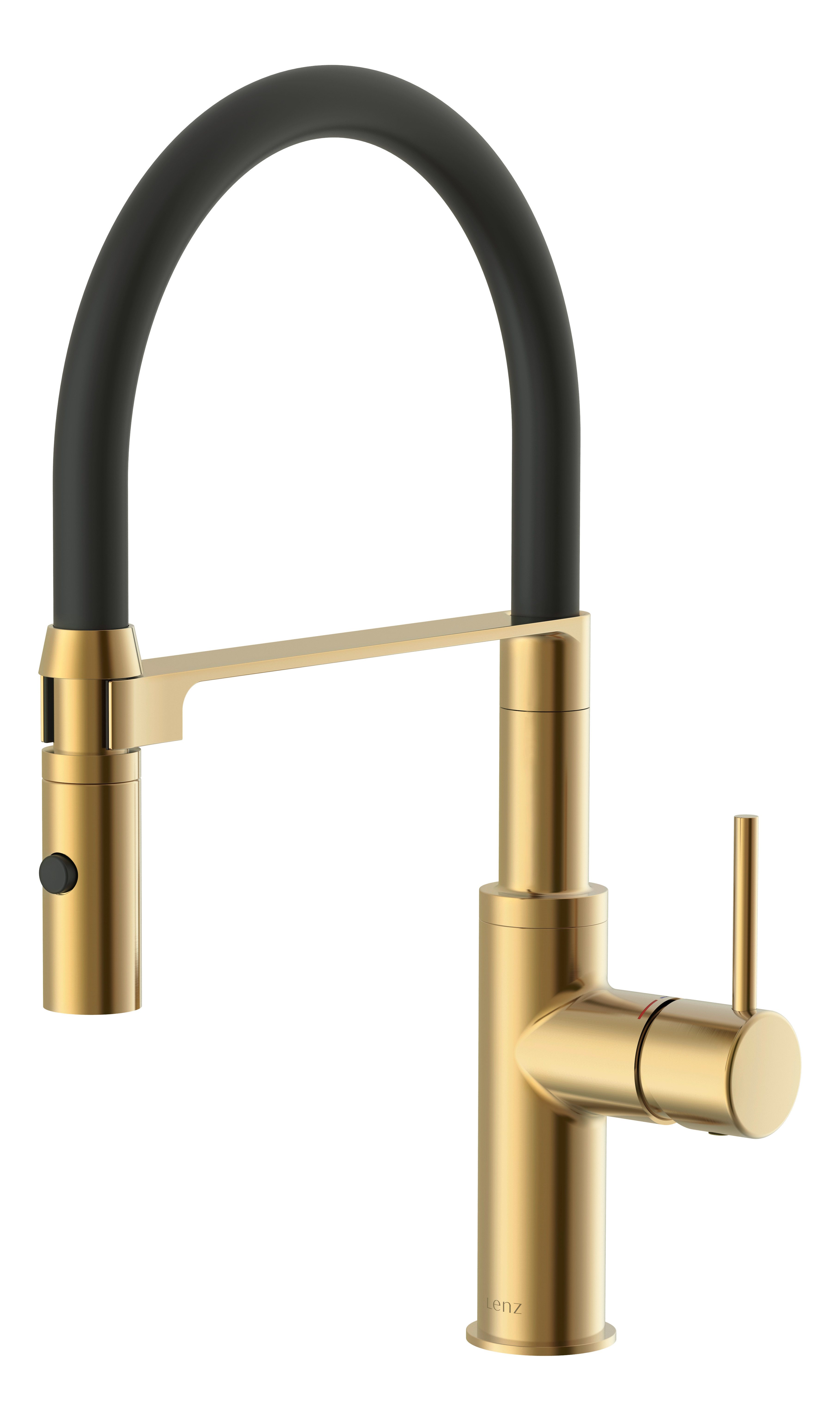 Lenz Küchenarmatur NALU Flexible Pendelbrause mit 2 Strahlarten