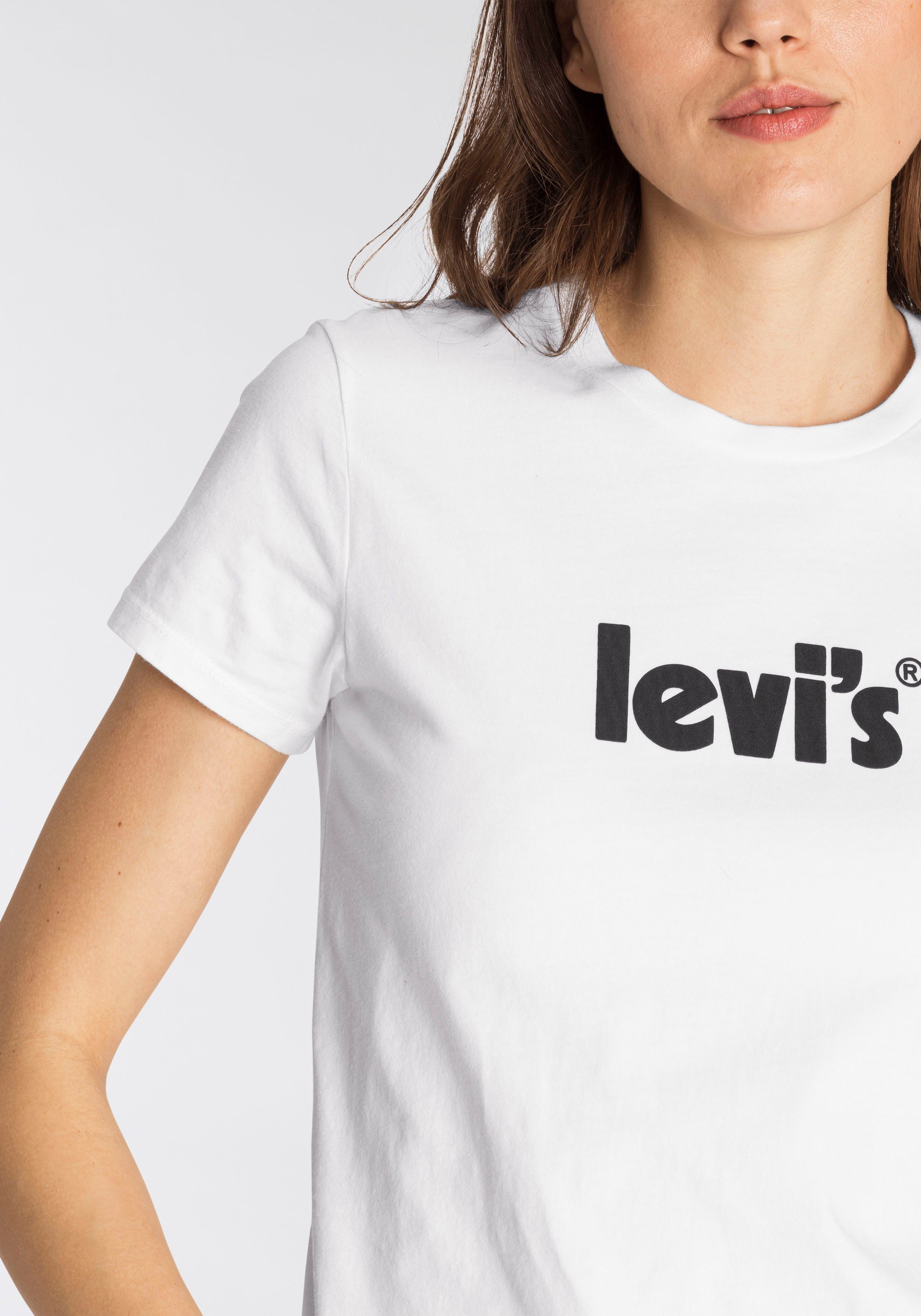 Markenschriftzug THE kristallweiß PERFECT Levi's® Mit TEE T-Shirt