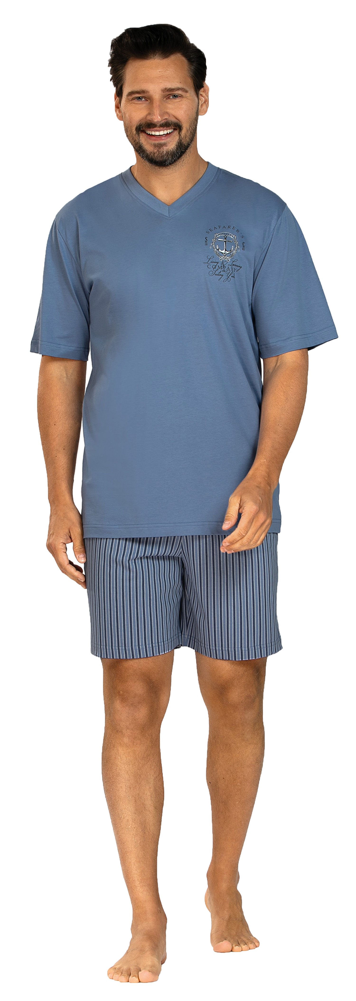 Comte Shorty Herren Schlafanzug kurz (2 tlg) Modisches Design