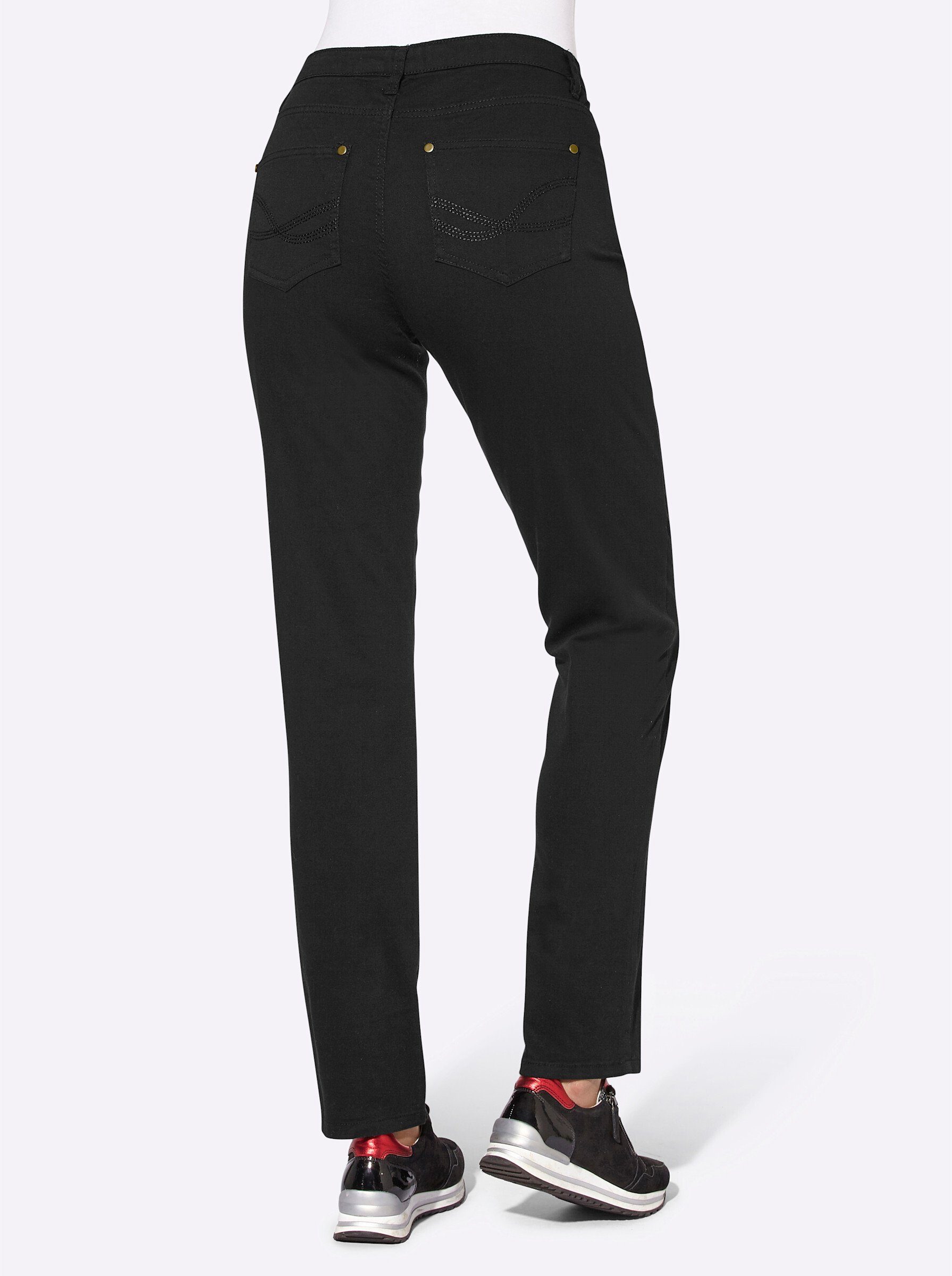 Witt Bequeme Jeans Jeans leicht vertieft