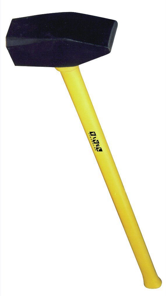 Fivel Vorschlaghammer FIVEL 3.000g, Vorschlaghammer, mit Kopfgewicht Fiberglas-Stiel 56x160mm
