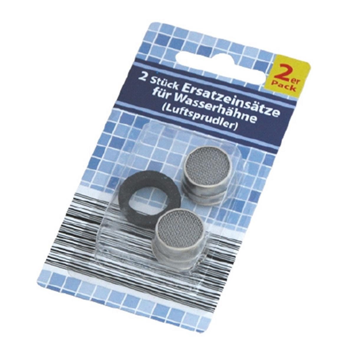 Wasserhahnfilter Wasserhahnfilter Set, 2 Stück, Schwarz, Zubehör für Passend für alle üblichen Wasserhähne., Wasserhahnfilter Wasserfilter Filtereinsatz Küchenfilter Hahnfilter Tr
