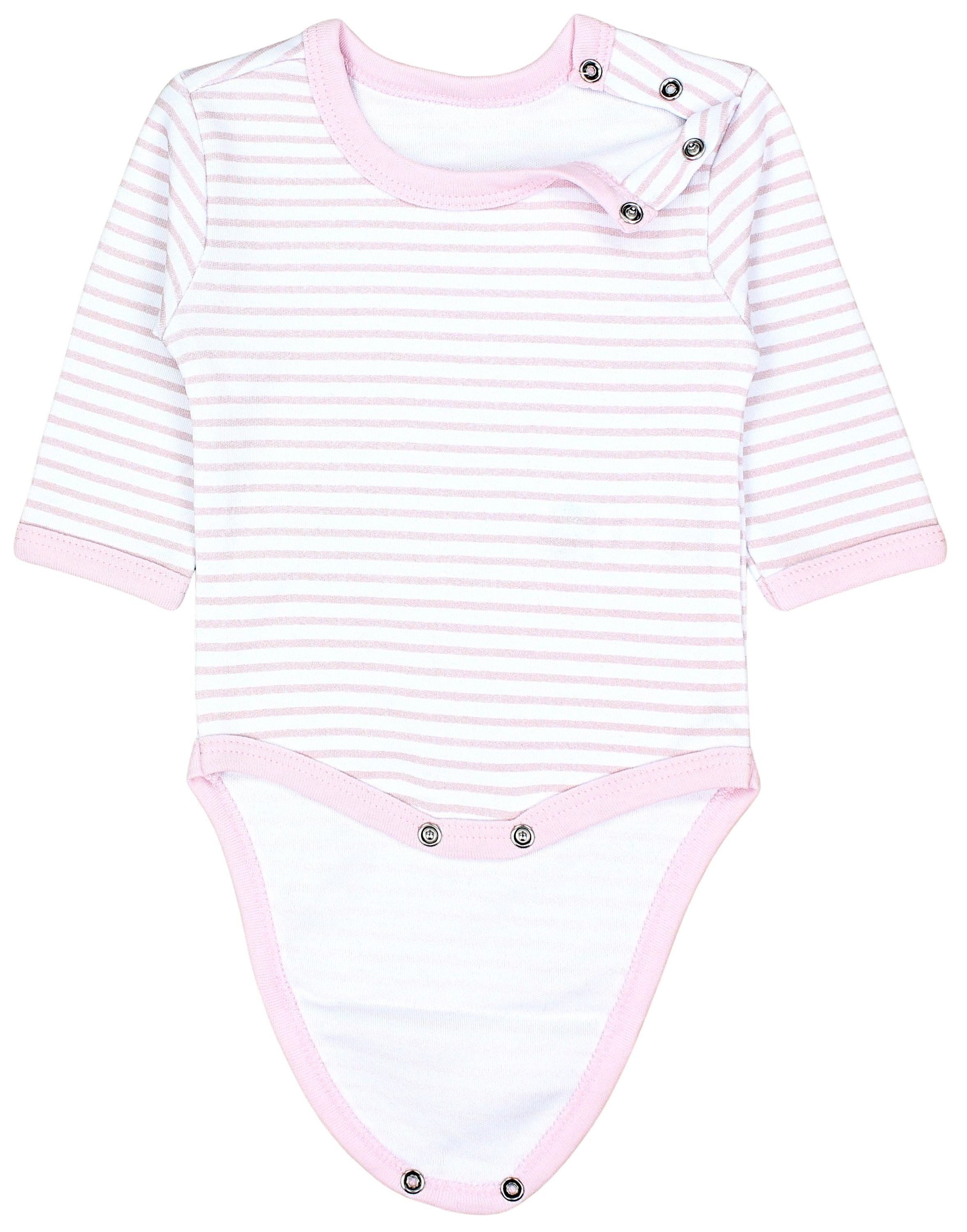 TupTam Langarmbody TupTam Baby Unisex Langarm Body mit Aufdruck Spruch 5er Pack