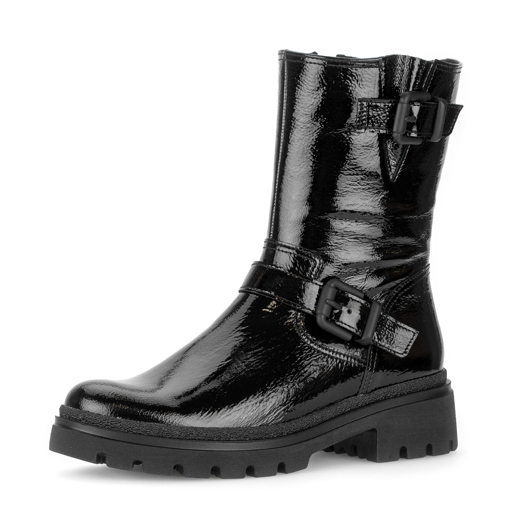 Gabor FLORENZ Bikerboots, Blockabsatz, Stiefelette mit günstig online kaufen