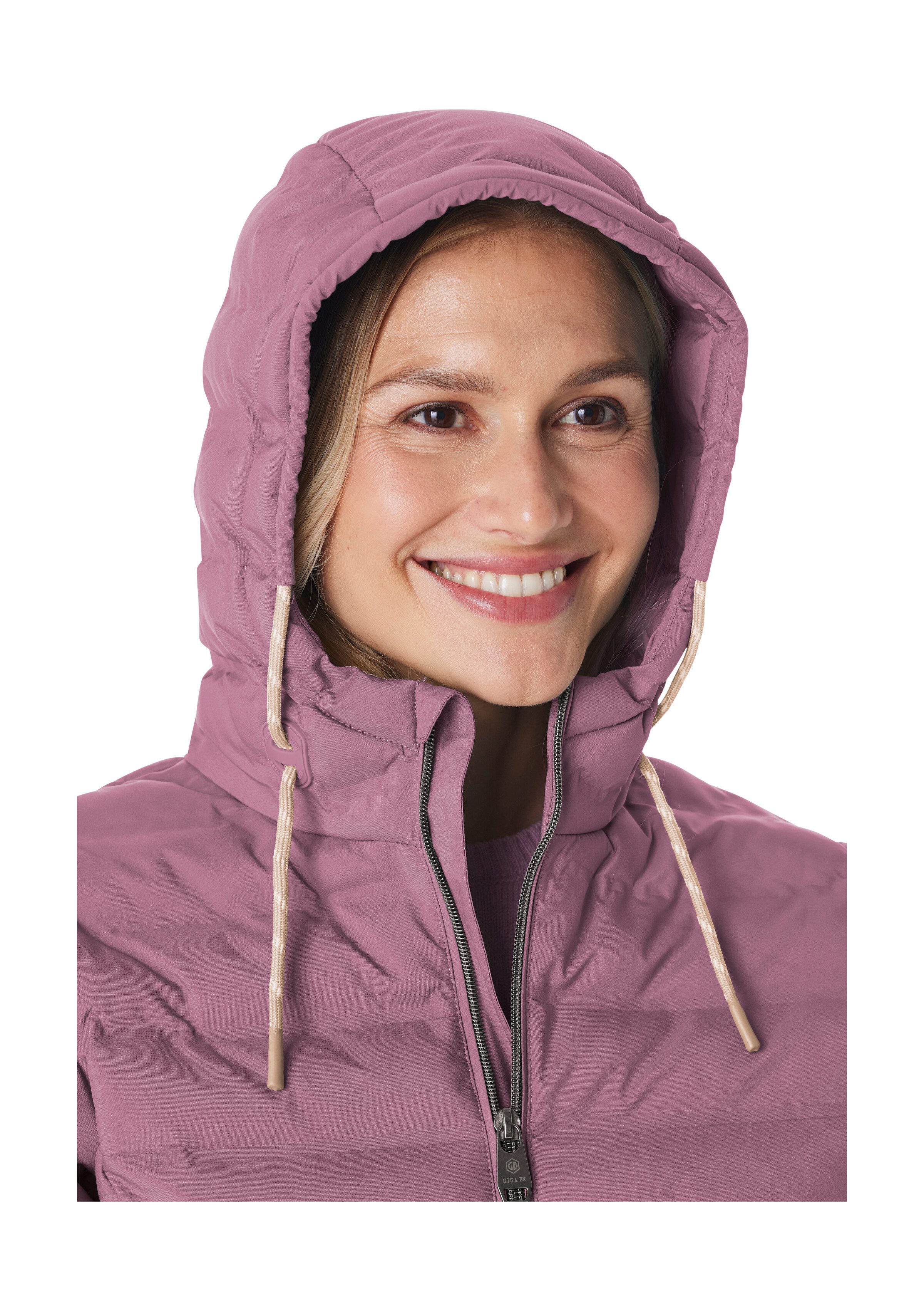 G.I.G.A. DX by killtec Steppjacke Damen Steppjacke OOGW 1 Leichte Steppjacke, wasserabweisend, weitenregulierbare Kapuze