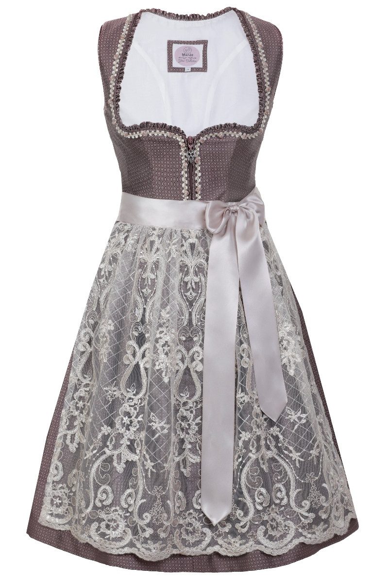 MarJo Dirndl Midi Dirndl 2tlg. - HENRIKE - rosenholz/cremebeige – Bild 5 von 5