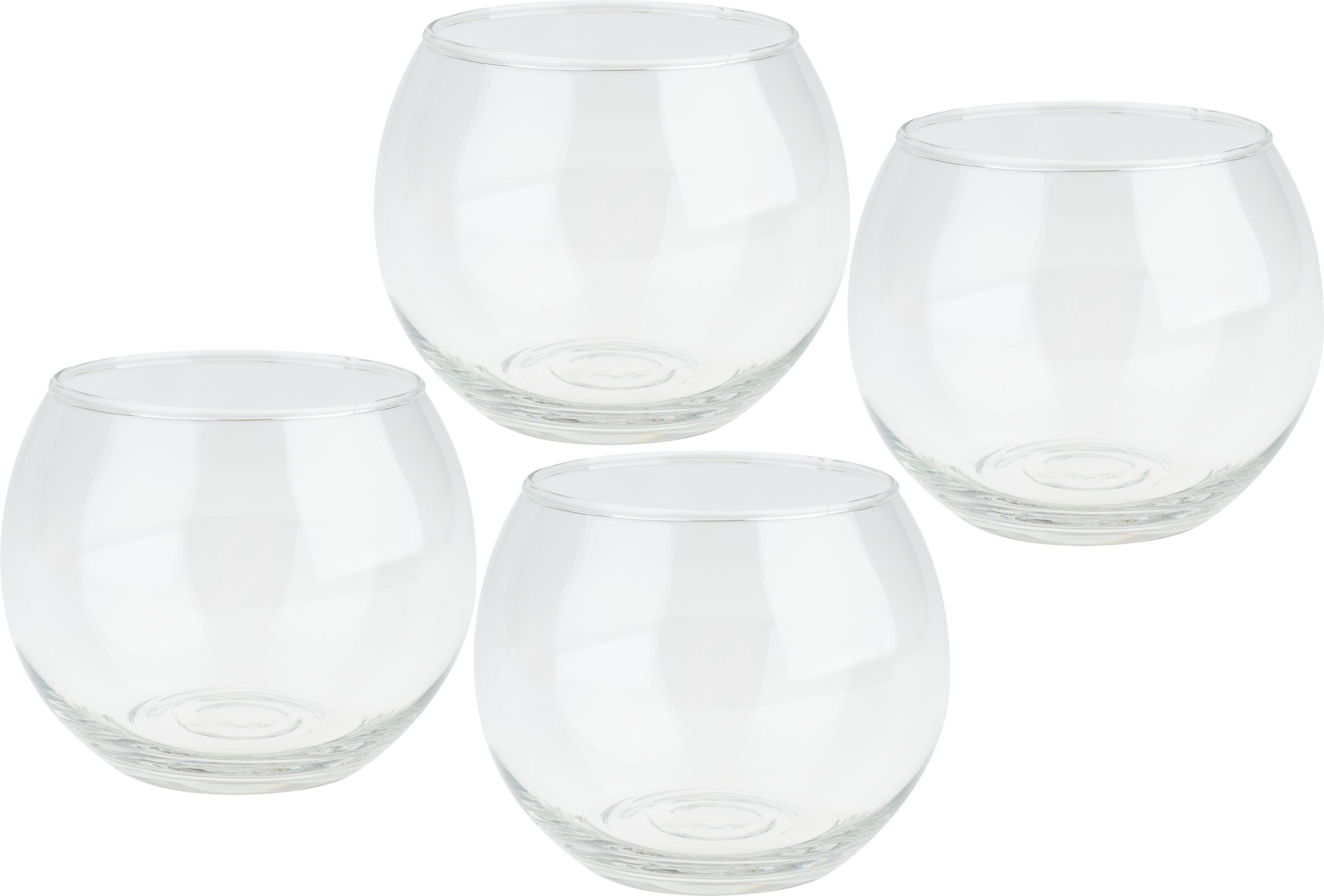 Windlicht Teelichtglas Bowl