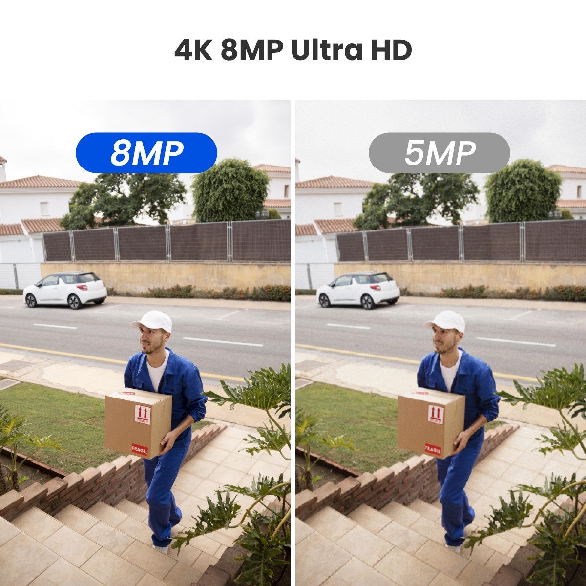 Reolink Überwachungskamera PoE 4K 8MP IK10 (Außenbereich, Duo Vandalismusschutz Serie, 180° Panorama, Spotlight-Nachtsicht, Vandalismusschutz, 2-Wege-Audio)