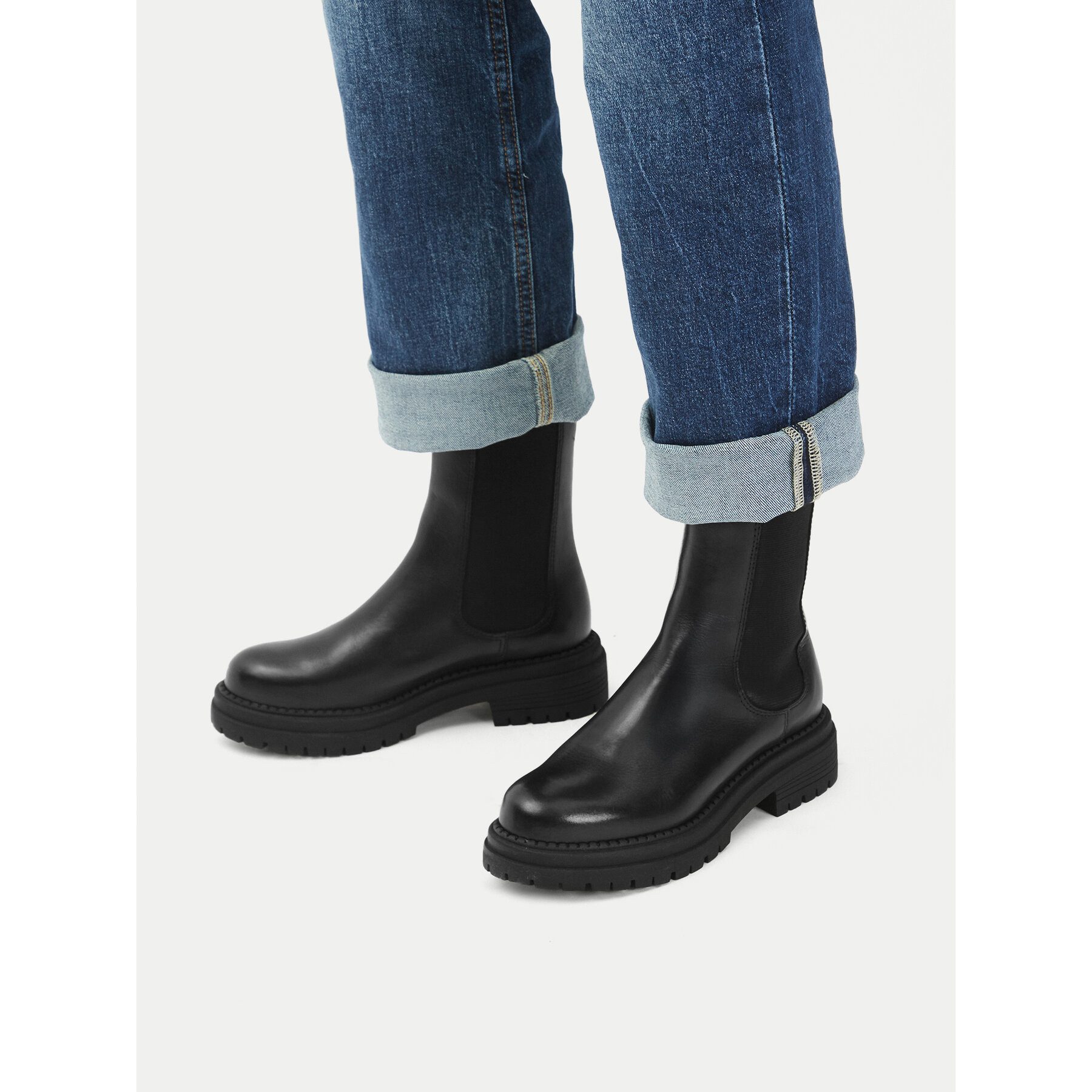 LASOCKI Lasocki Damenstiefel Schwarz CEO-RST-WHETHER-02 Chelseaboots