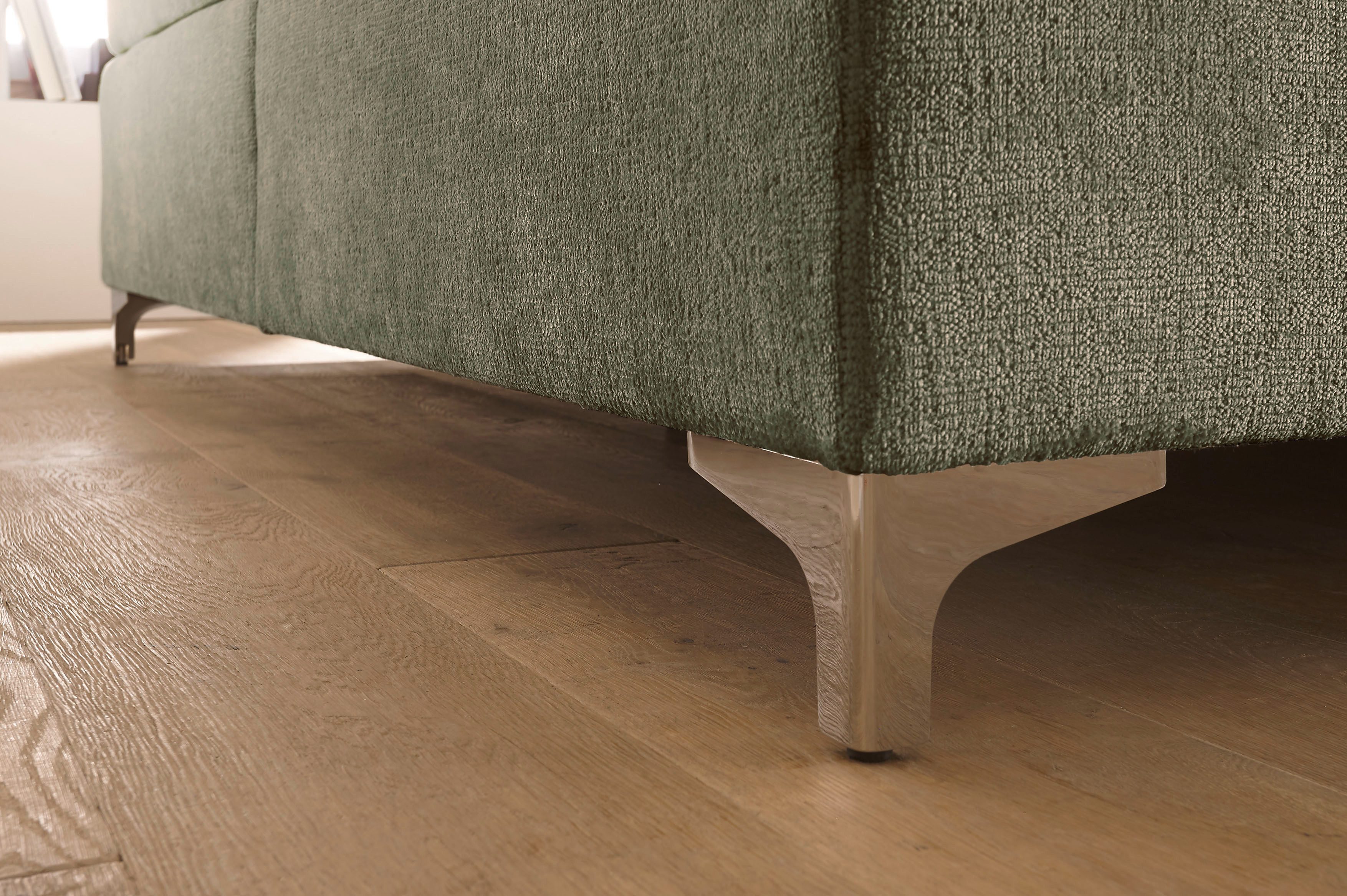 hapo Boxspringbett Neyla erhältlich in den Breiten 100, 160, 180 & 200cm, in verschiedenen Matratzenqualitäten, Härtegraden und Farben verfügbar