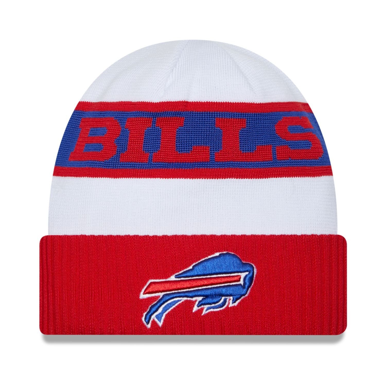 New Era Fleecemütze Buffalo TECH Bills NFL Sideline KNIT