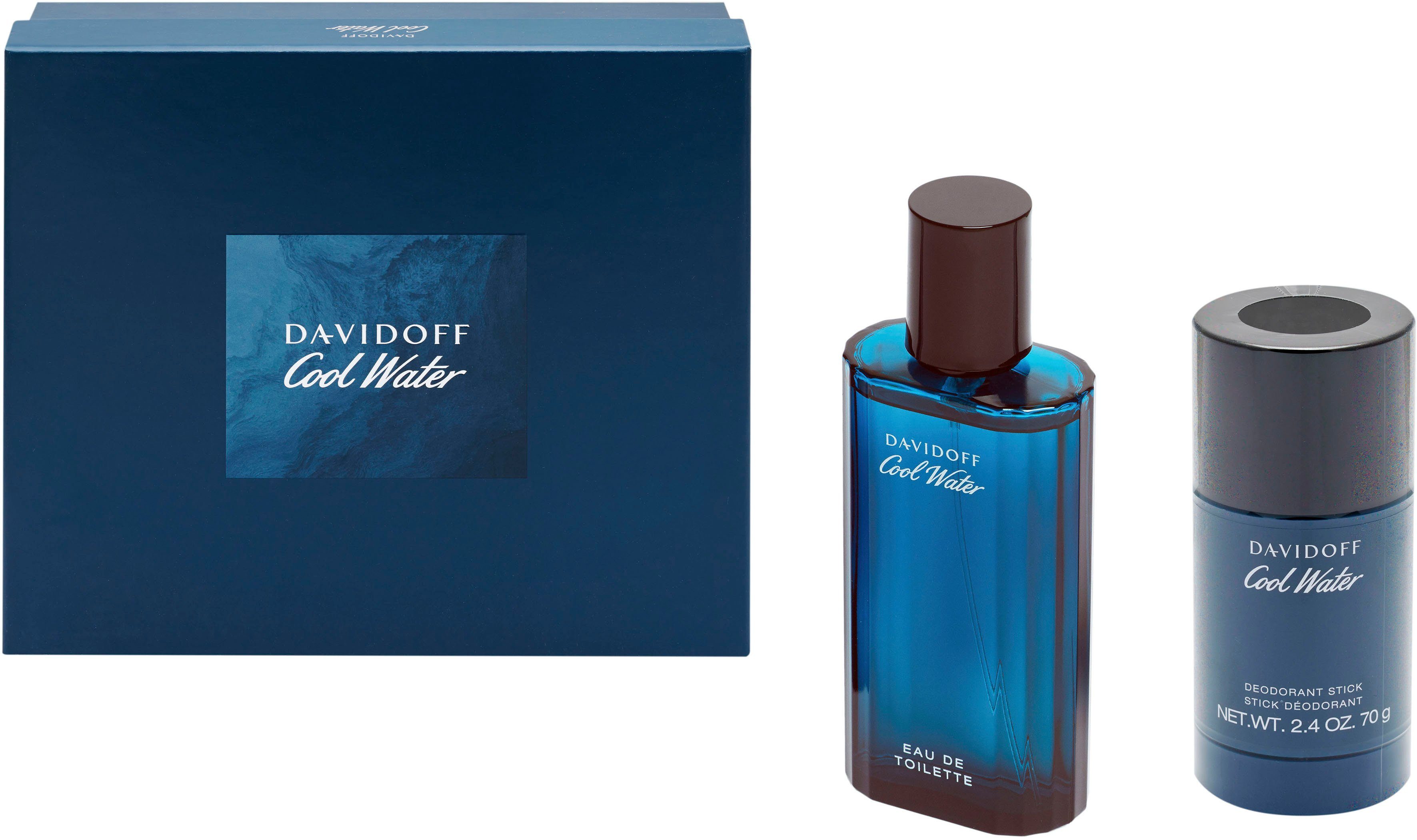 DAVIDOFF Duft-Set Eau de Toilette Cool Water, 2-tlg., mit frischen Akzenten