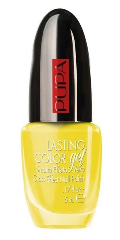 Pupa Milano Haargel Pupa Milano Lasting Color Gel Glass Effect Nail Polish Sunny Yellow
