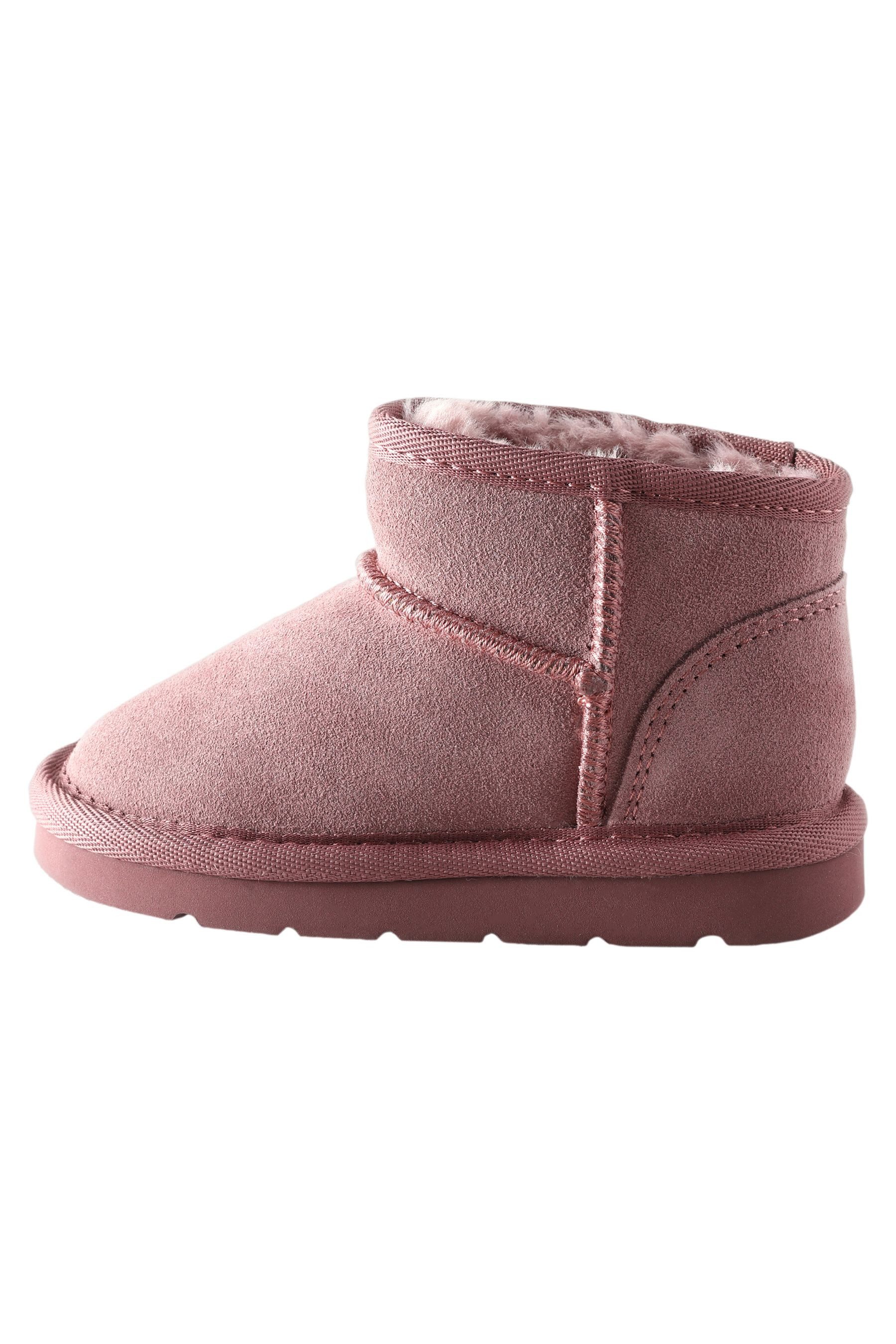 Next Schlupfstiefel aus Veloursleder, weite Passform Babystiefel (1-tlg)