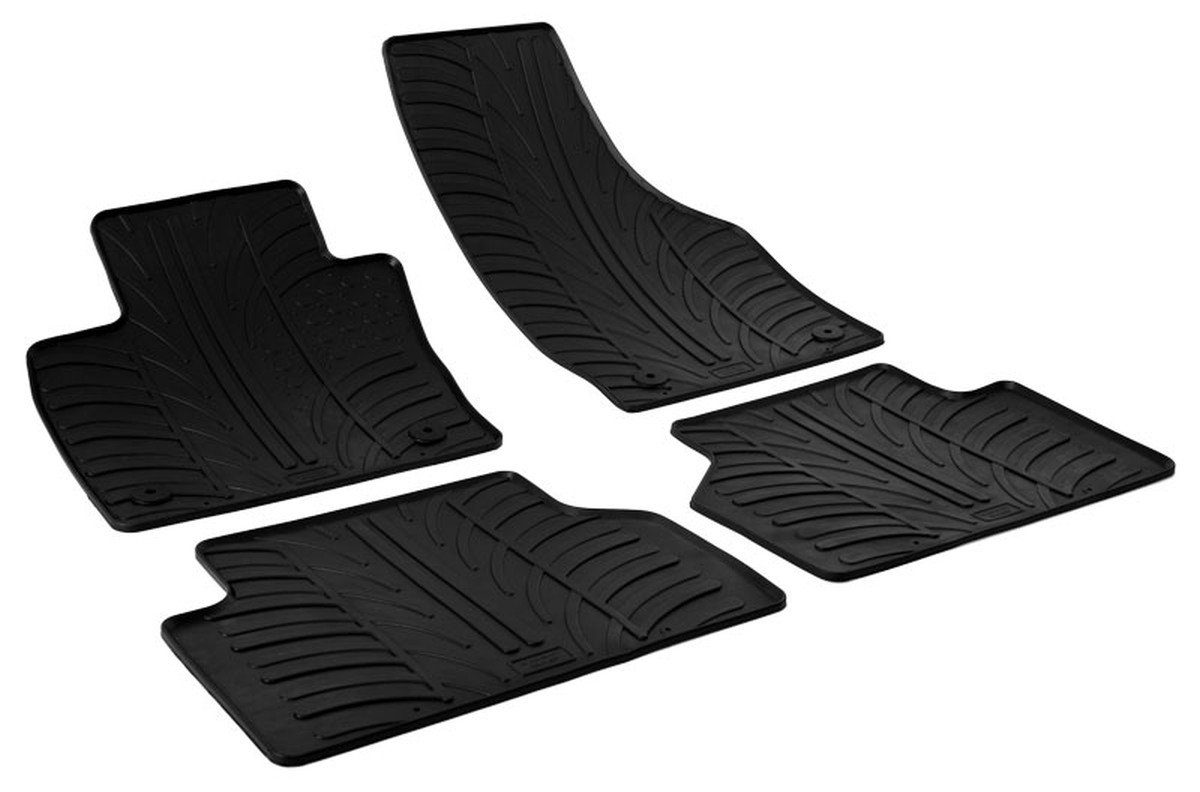 AZUGA Auto-Fußmatten Gummi-Fußmatten passend für Audi Q3 ab 2011-10/2018, für Audi Q3 SUV