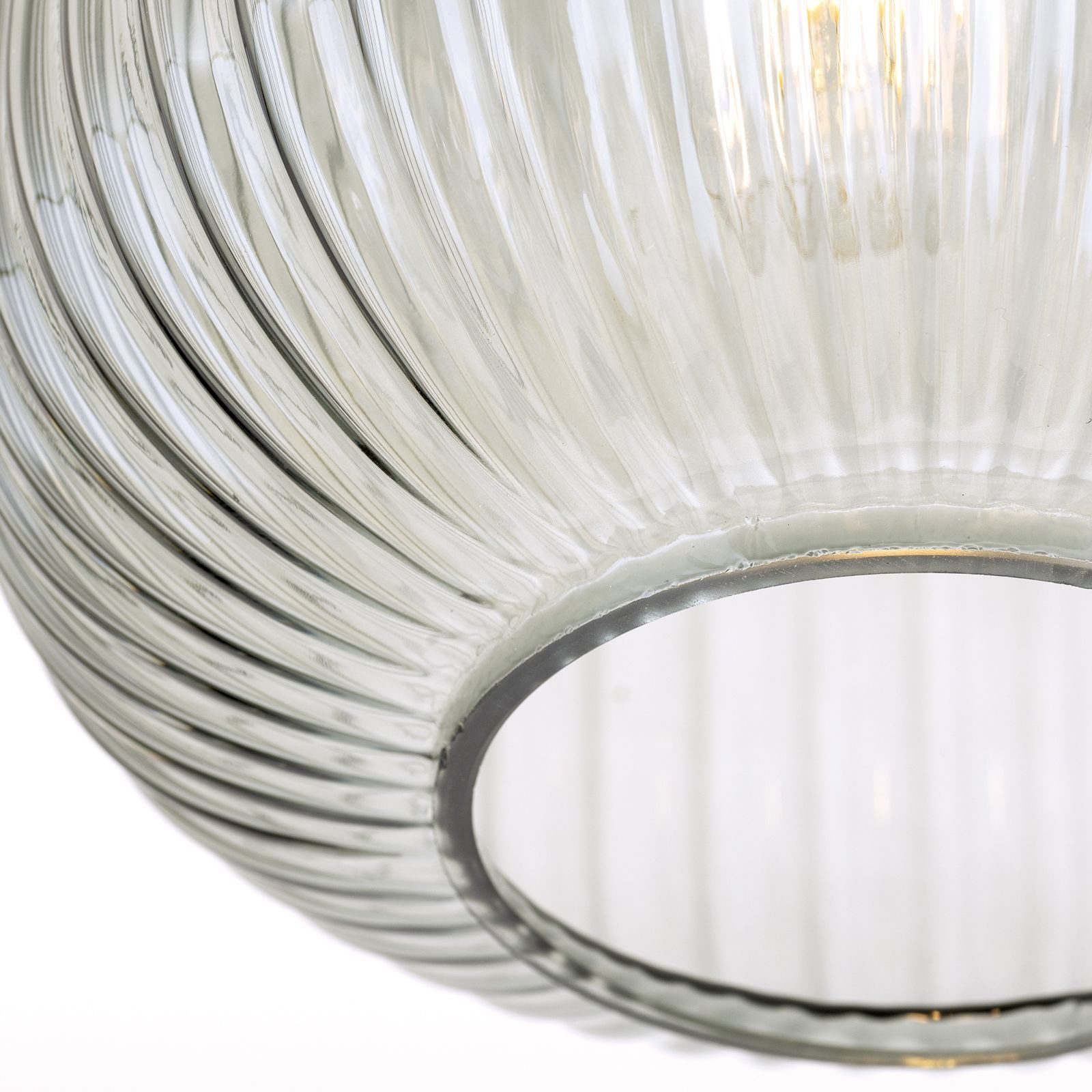 Orion Leuchten Lampenschirm Ersatzglas Ø 140 mm Rauch Lampenschirm E27 – Bild 4 von 5