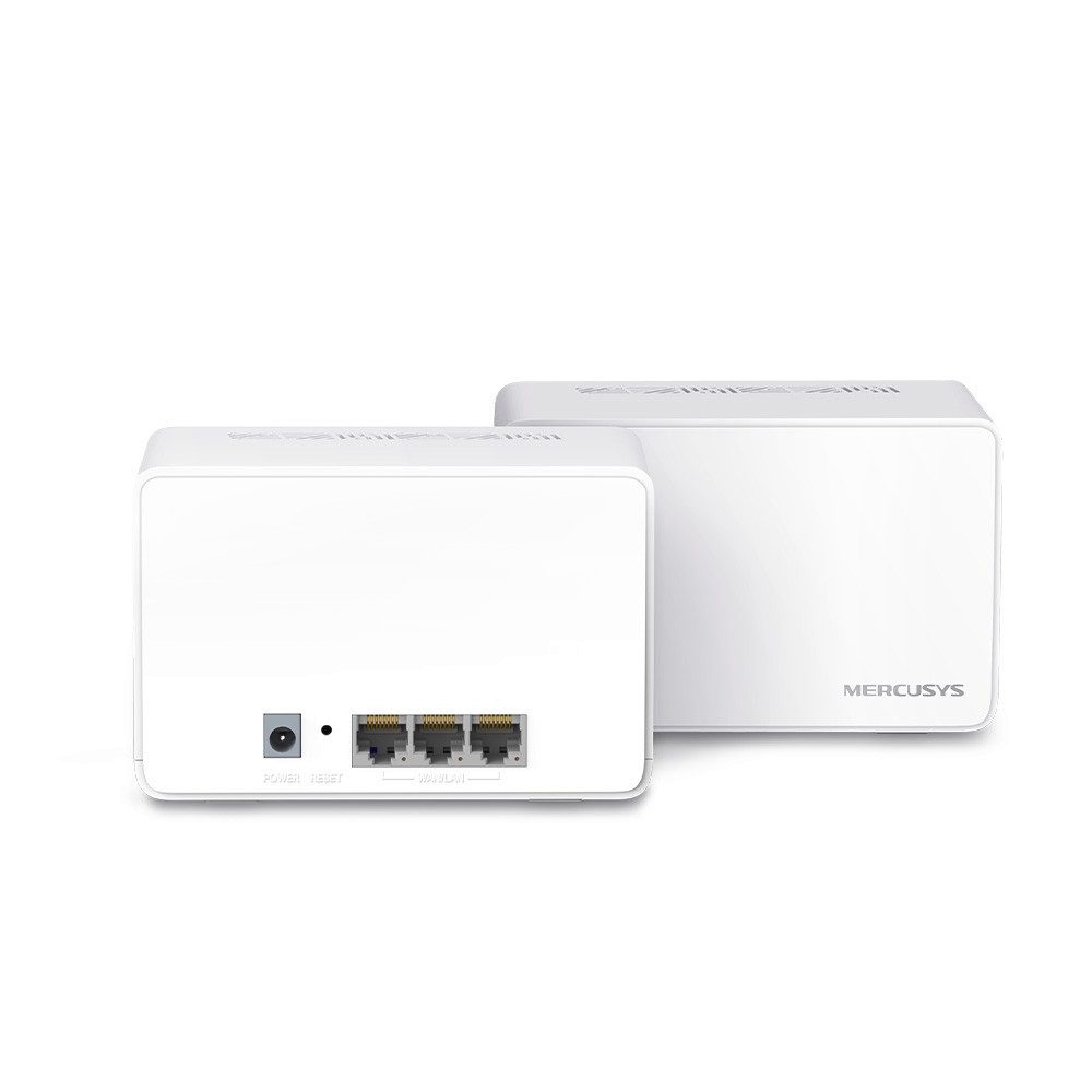 tp-link Mercusys Halo H3000X(2-pack) AX3000 Mesh Wi-Fi 6 4G/LTE-Router, Bis zu 460 m² Highspeed-WLAN Abdeckung