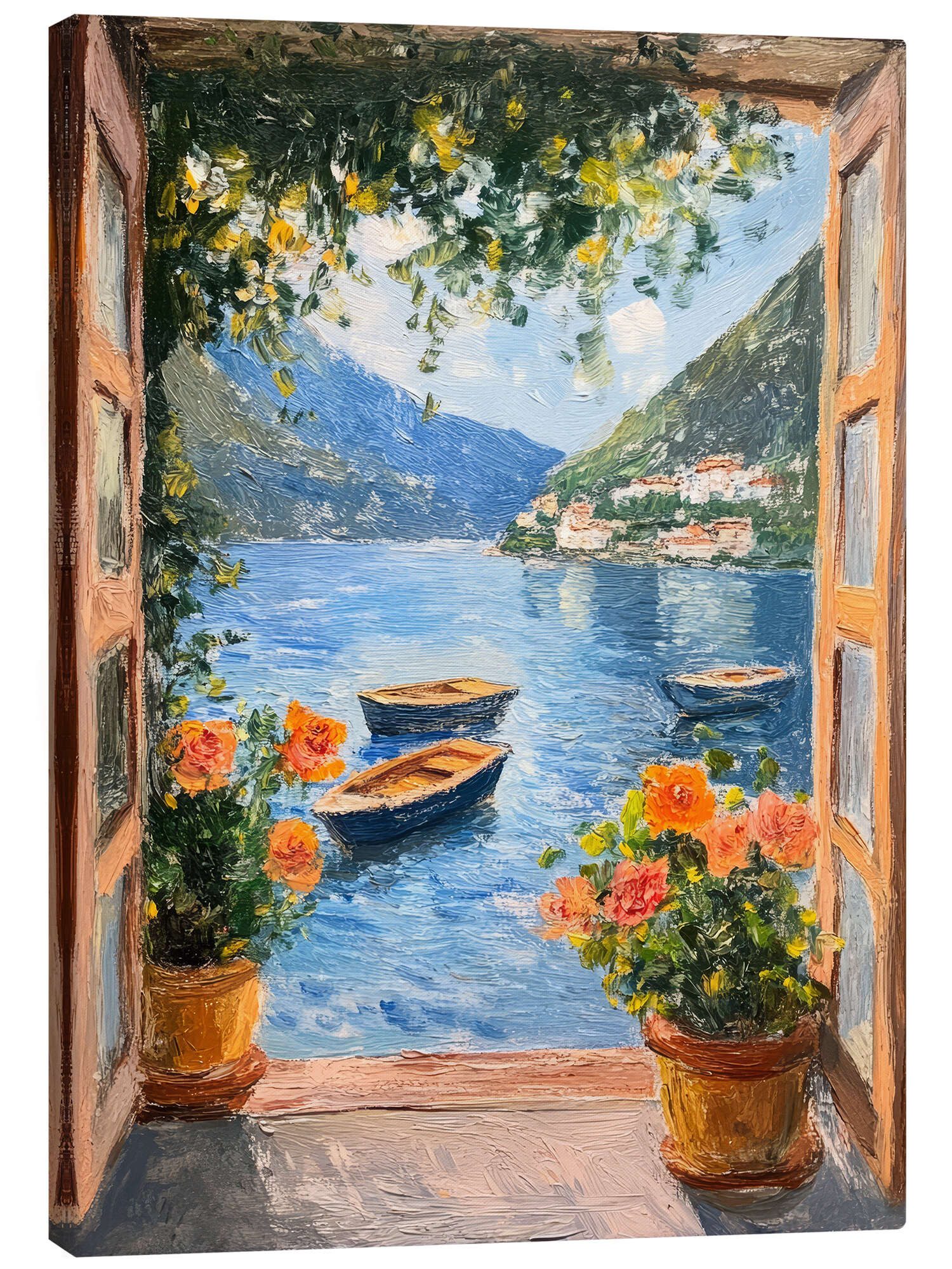 Posterlounge Poster DejaReve, Augustnachmittag, Maritim Malerei günstig online kaufen