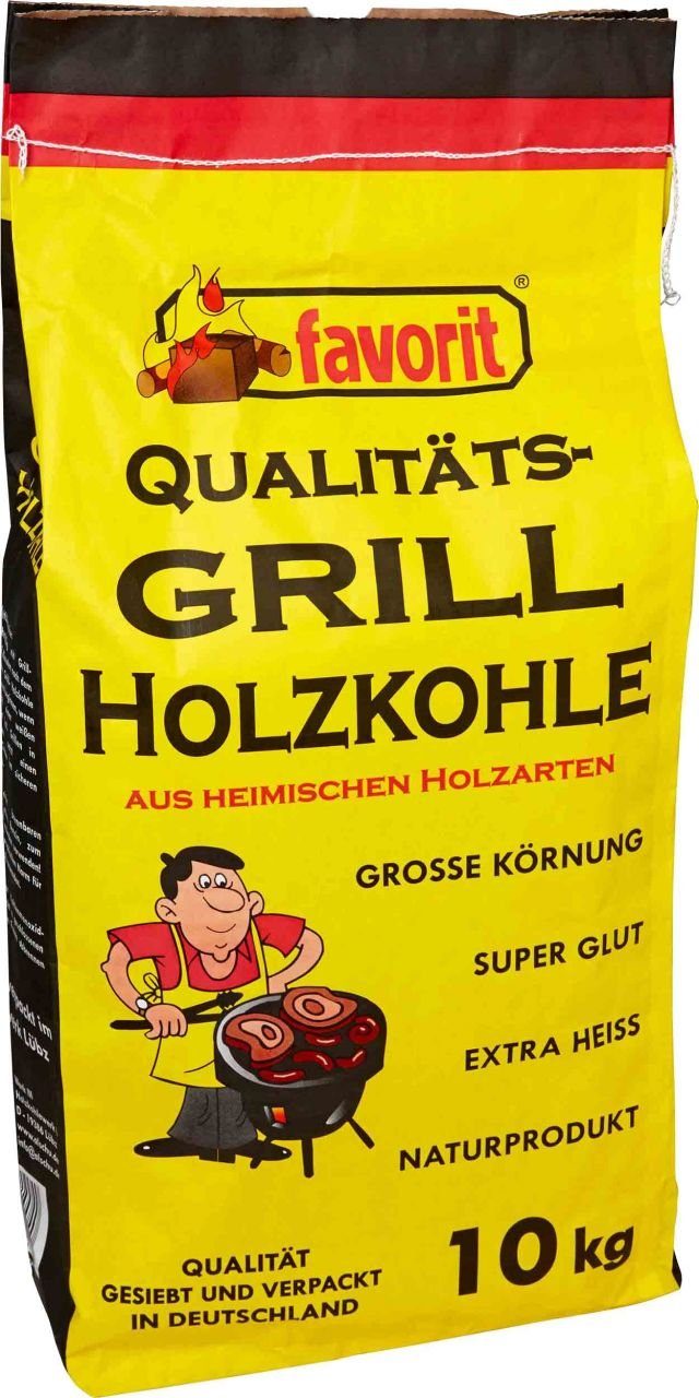 favorit Kaminholz Favorit Holzkohle 10 kg, 10 l