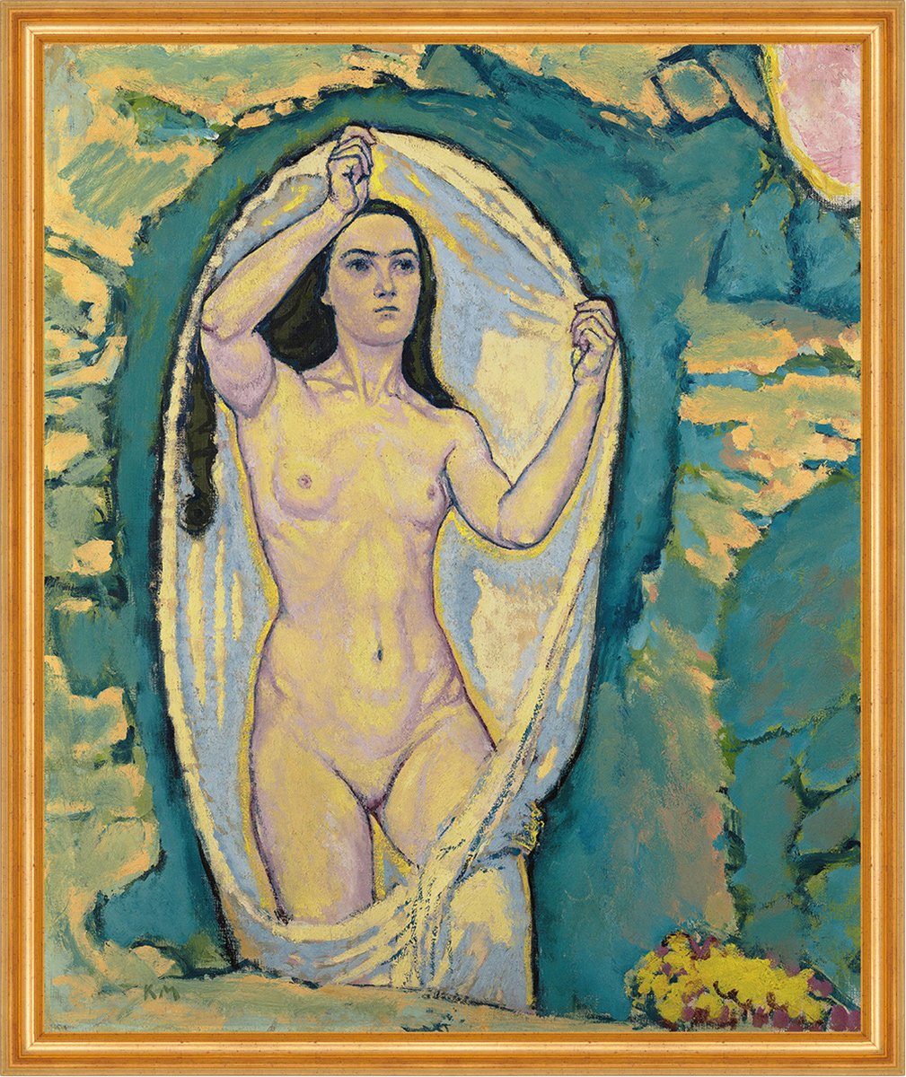 Kunstdruck Venus in the Grotto Koloman Moser Mythologie Göttin Nackt Frauen B A1, (1 St)