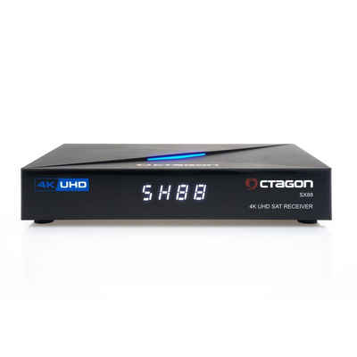 OCTAGON »SX88 4K UHD S2+IP Receiver Schwarz« Satellitenreceiver