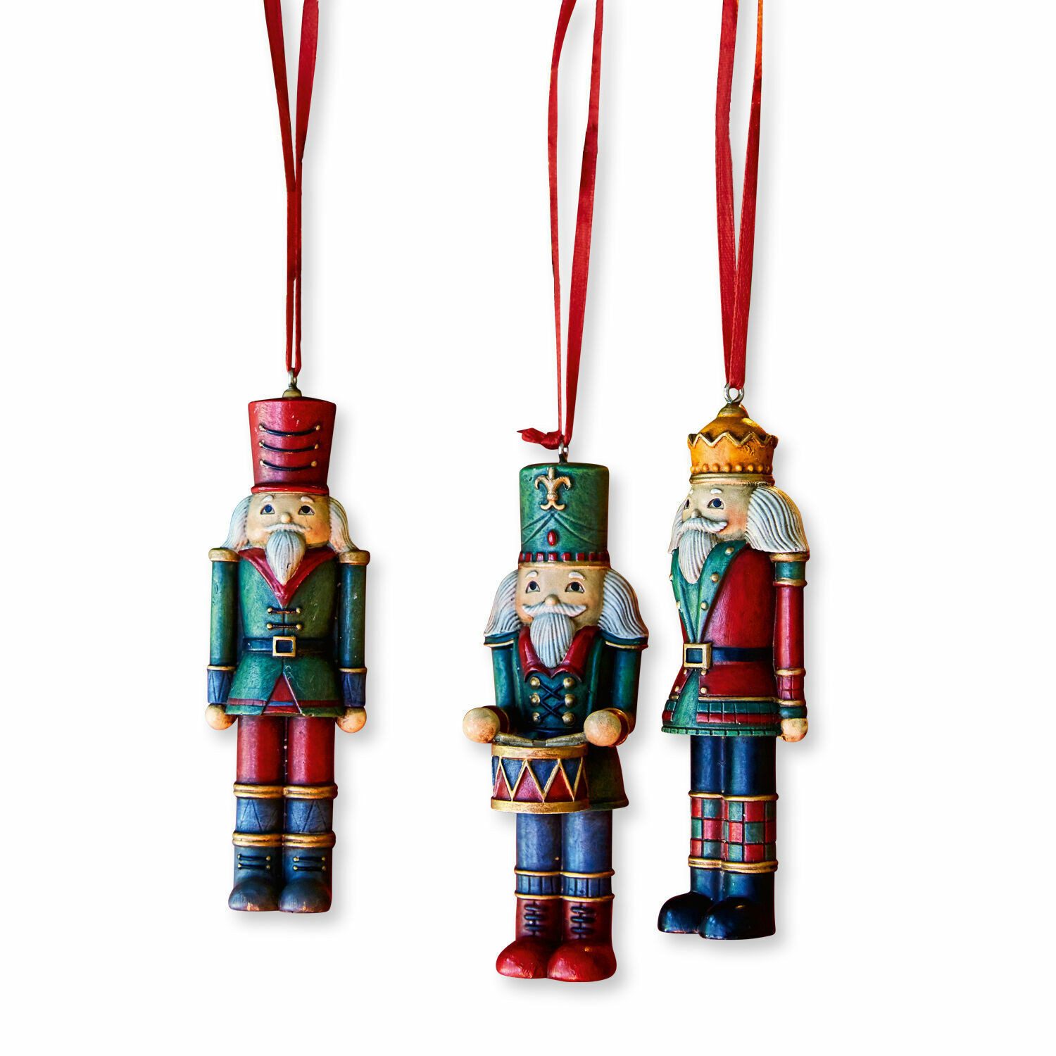 Mirabeau Christbaumschmuck Anhänger 3er Set Laudat bunt, none