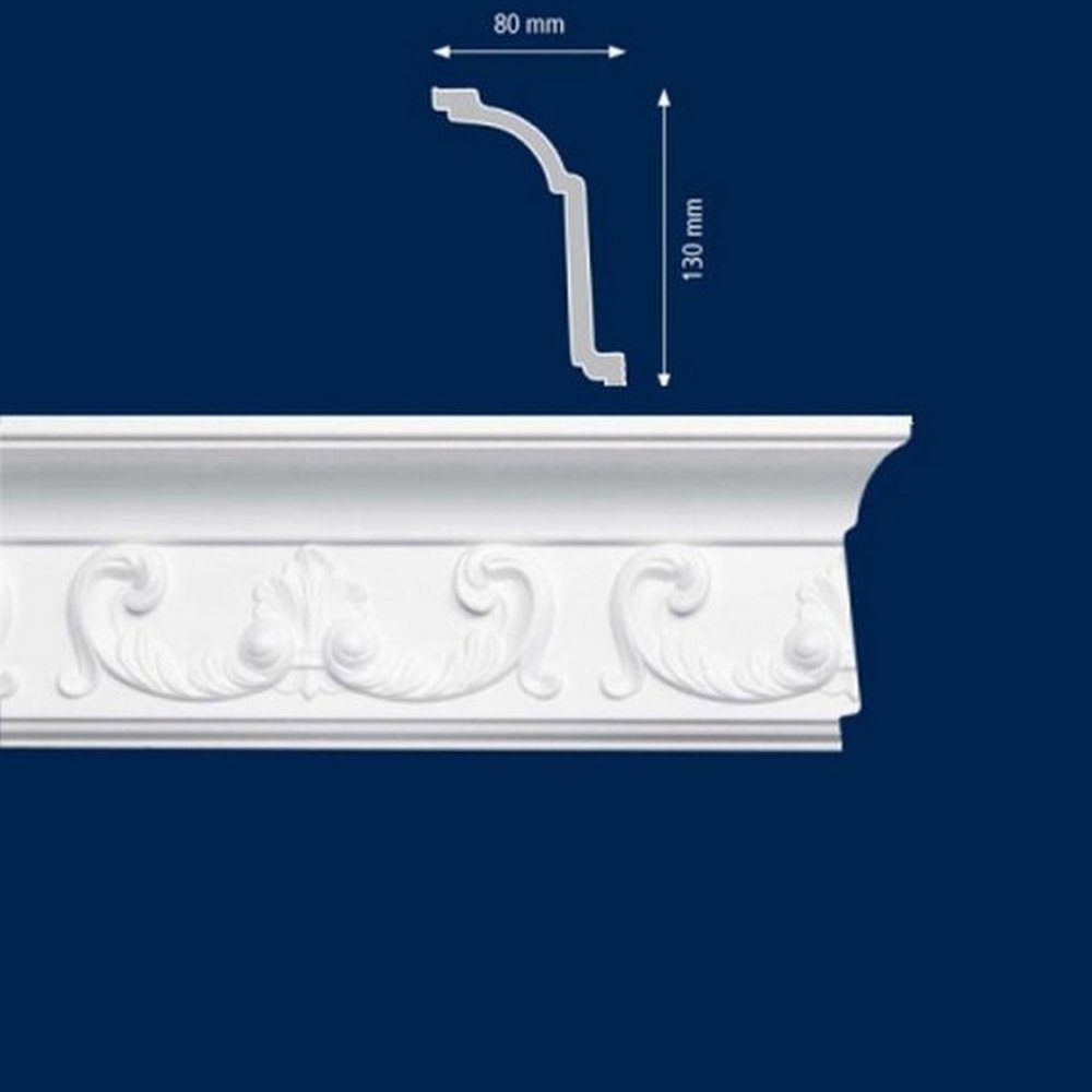 PROVISTON Stuckleiste Polystyrol, 80 x 130 günstig online kaufen