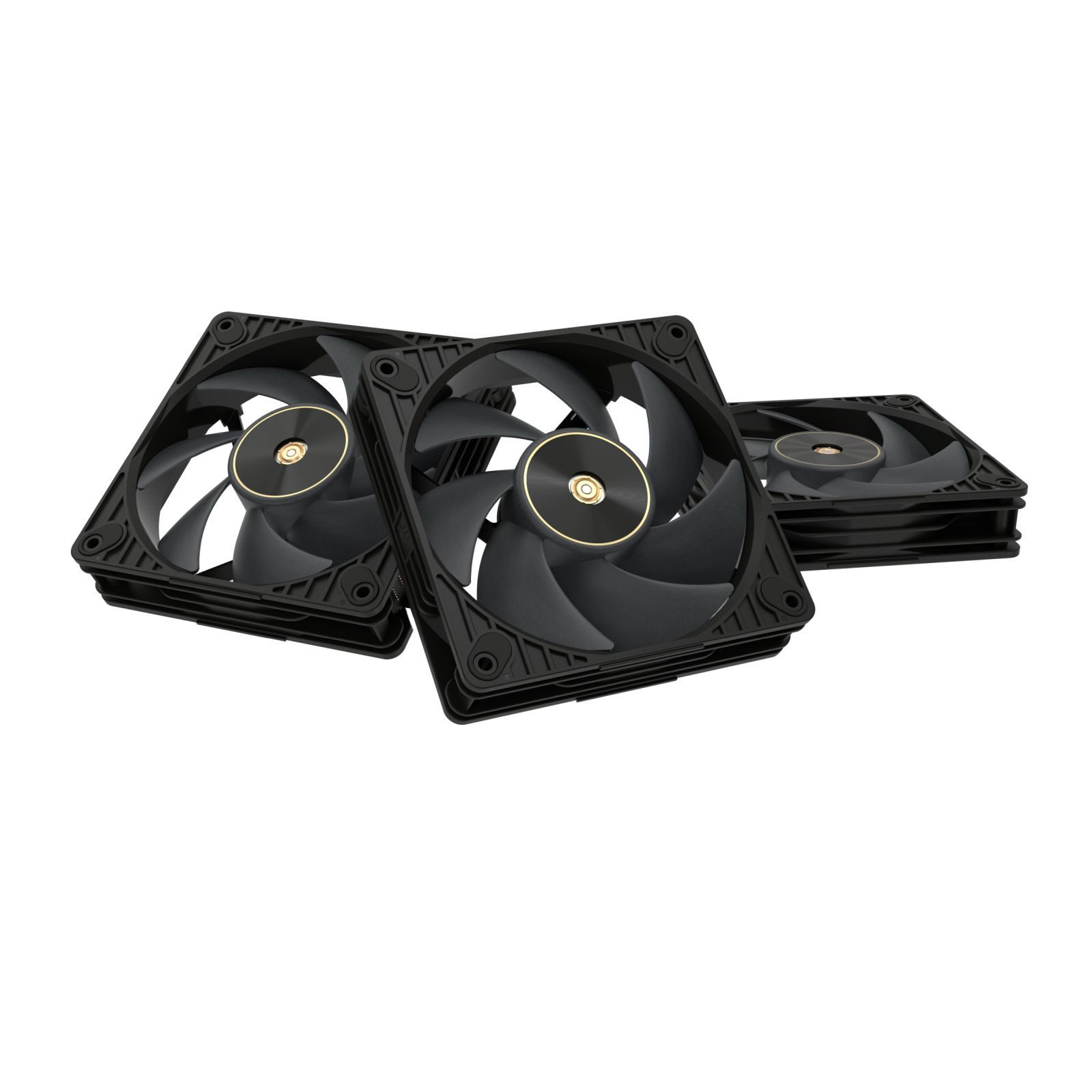 Asus CPU Kühler ProArt PF120 - Gehäuselüfter - 120 mm - Schwarz (Packung mit 3)