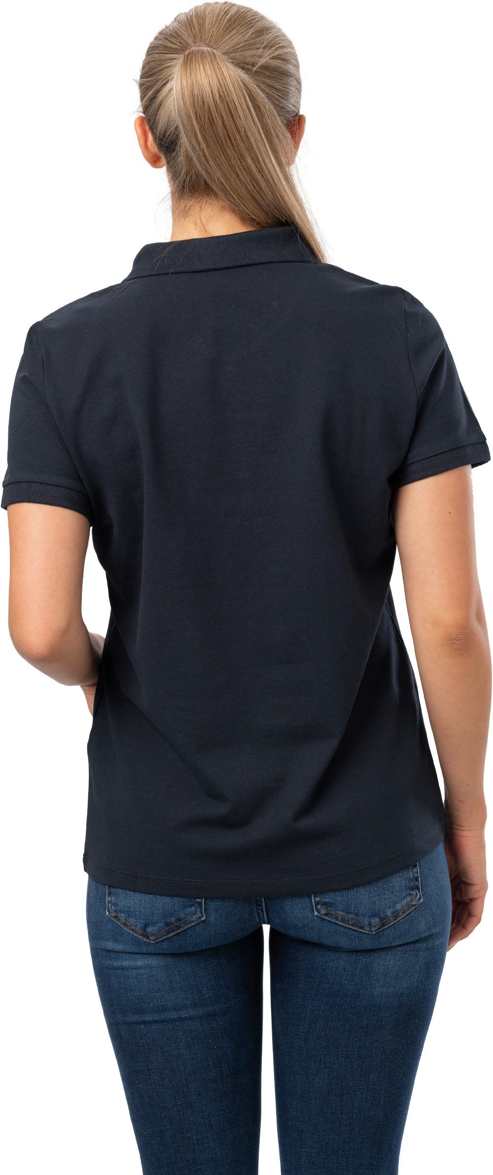 Polo Sylt Poloshirt aus weichem, anschmiegsamem und pflegeleichtem Stretch-Piqué