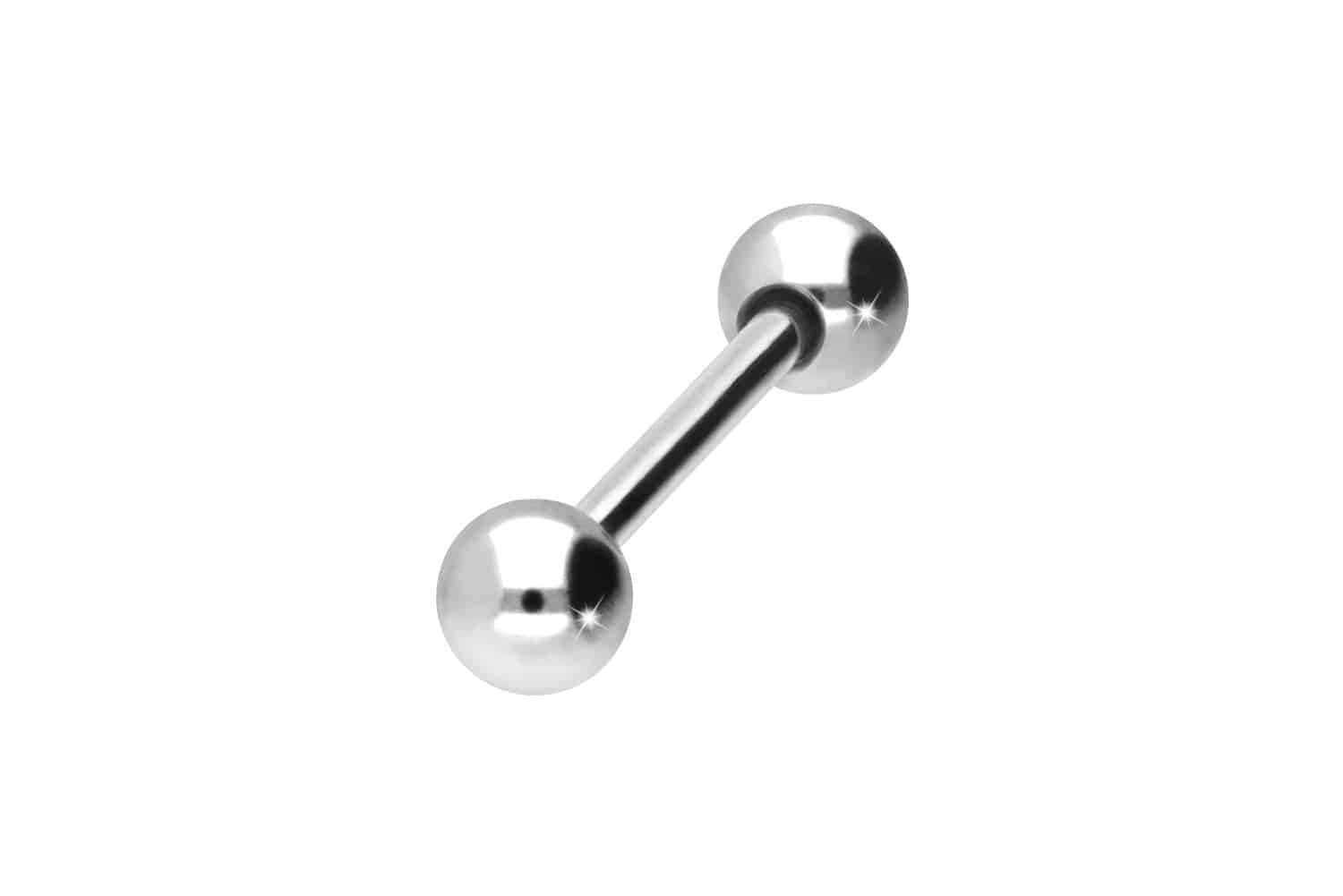 Brustwarzenpiercing Titan Barbell