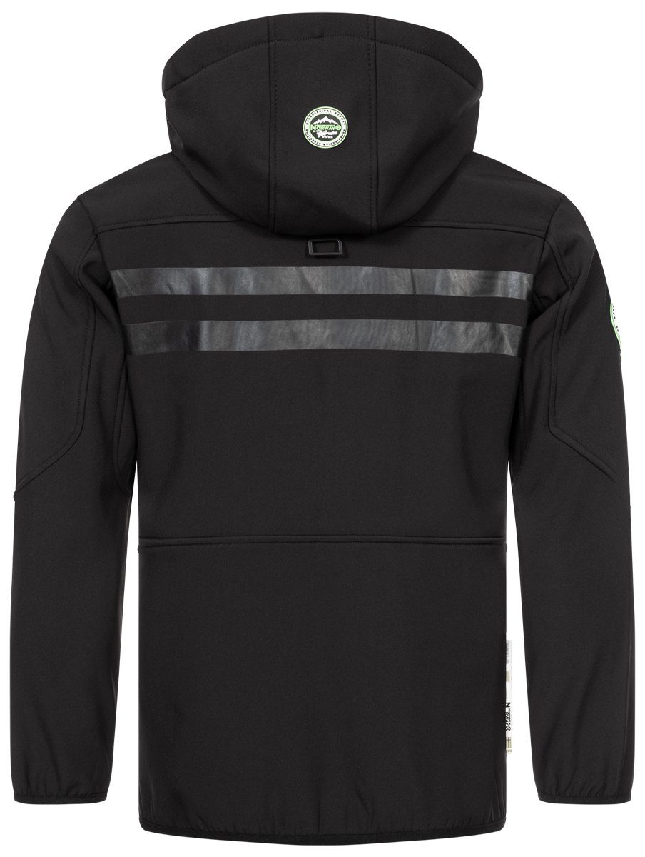 Geographical Norway Softshelljacke Herren Frühlings Jacke Softshell Jacke Outdoor Regen Übergangs Jacke