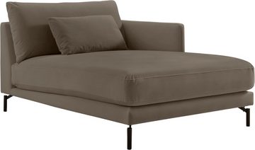 INOSIGN Chaiselongue Tarek 157/110 cm, Sofa, mit losen Rückenkissen