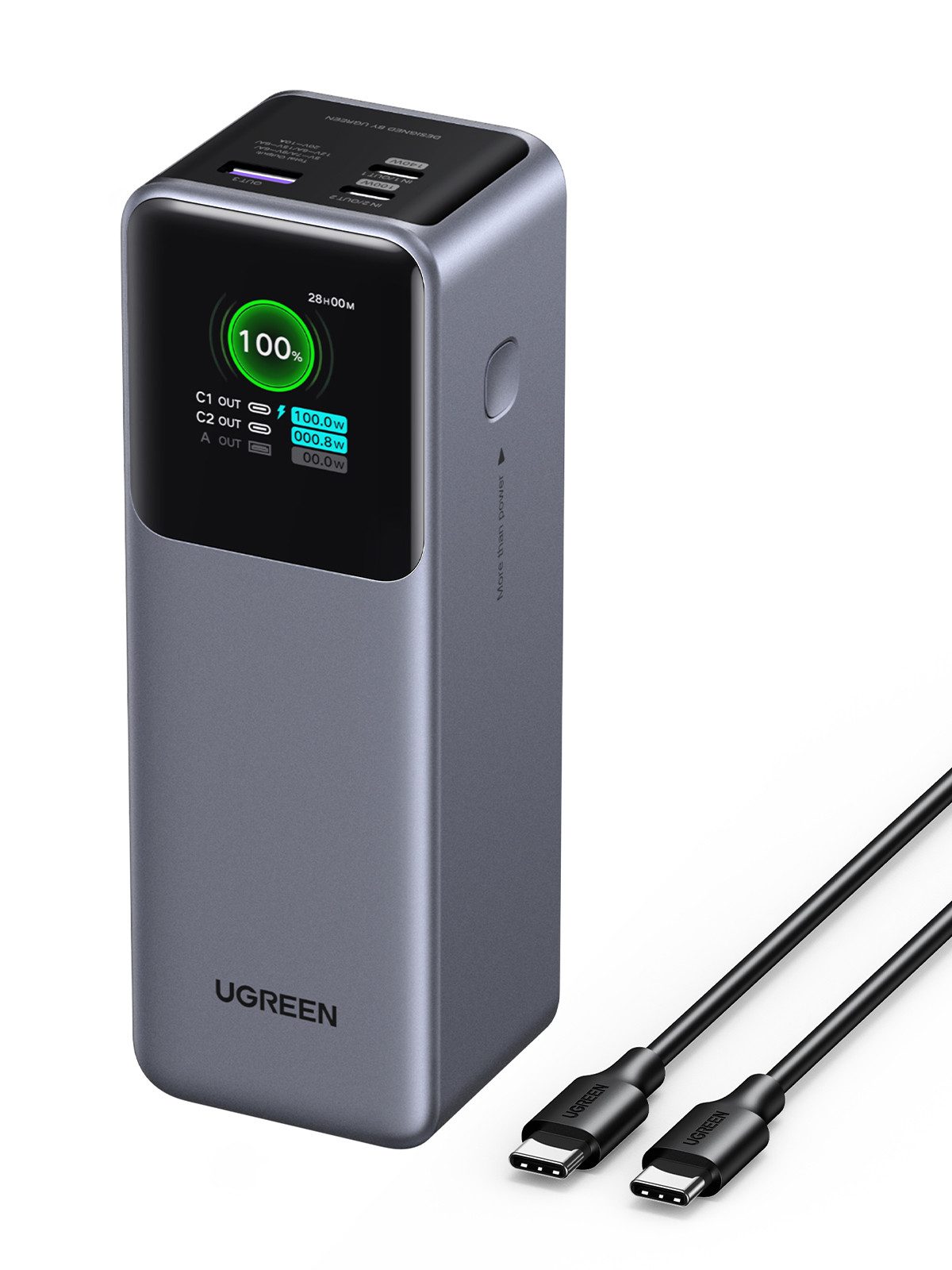 UGREEN USV-Anlage Nexode - Powerbank - 5 / 9 / 12 / 15 / 20 V