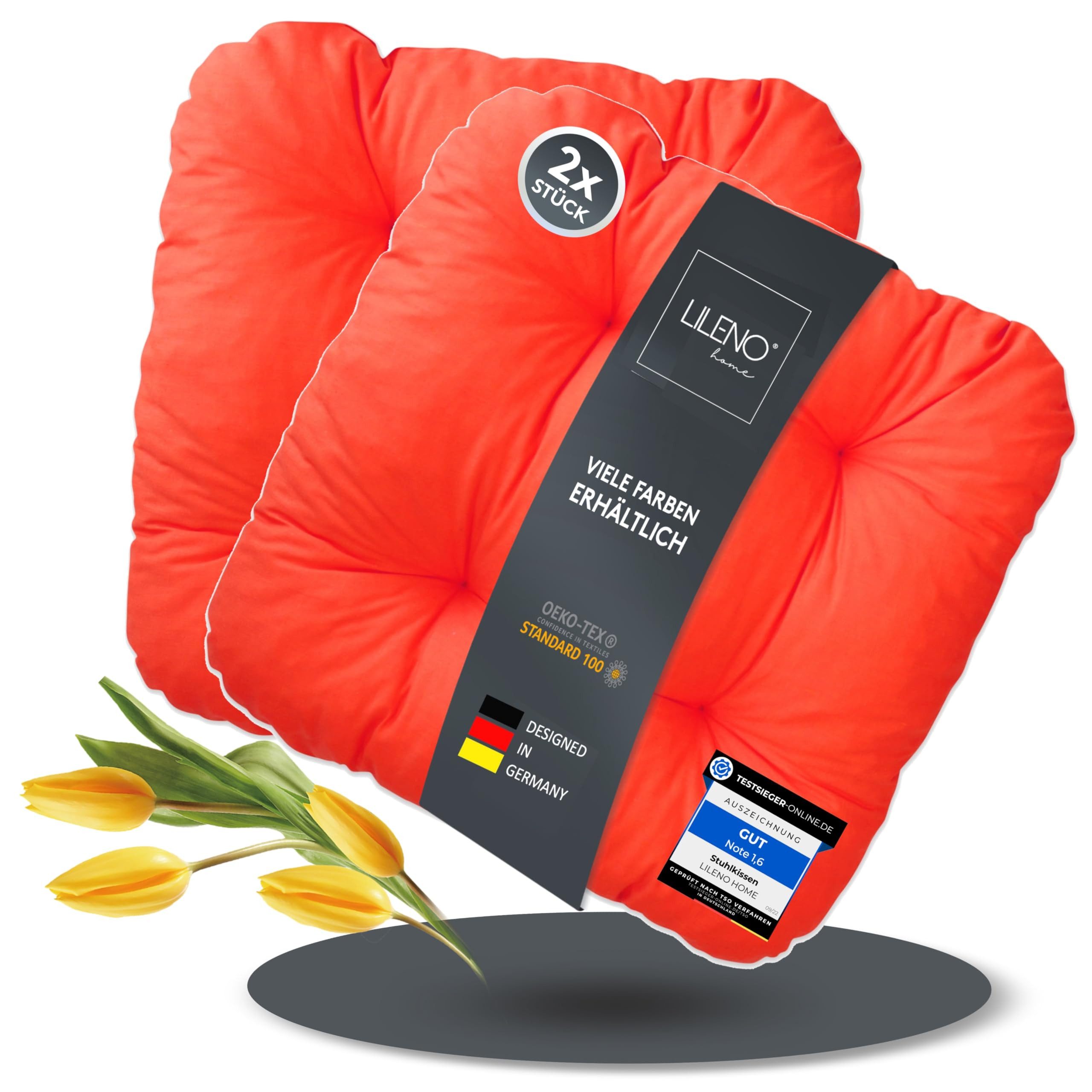 LILENO HOME Stuhlkissen Sitzkissen für Gartenstuhl, günstig online kaufen