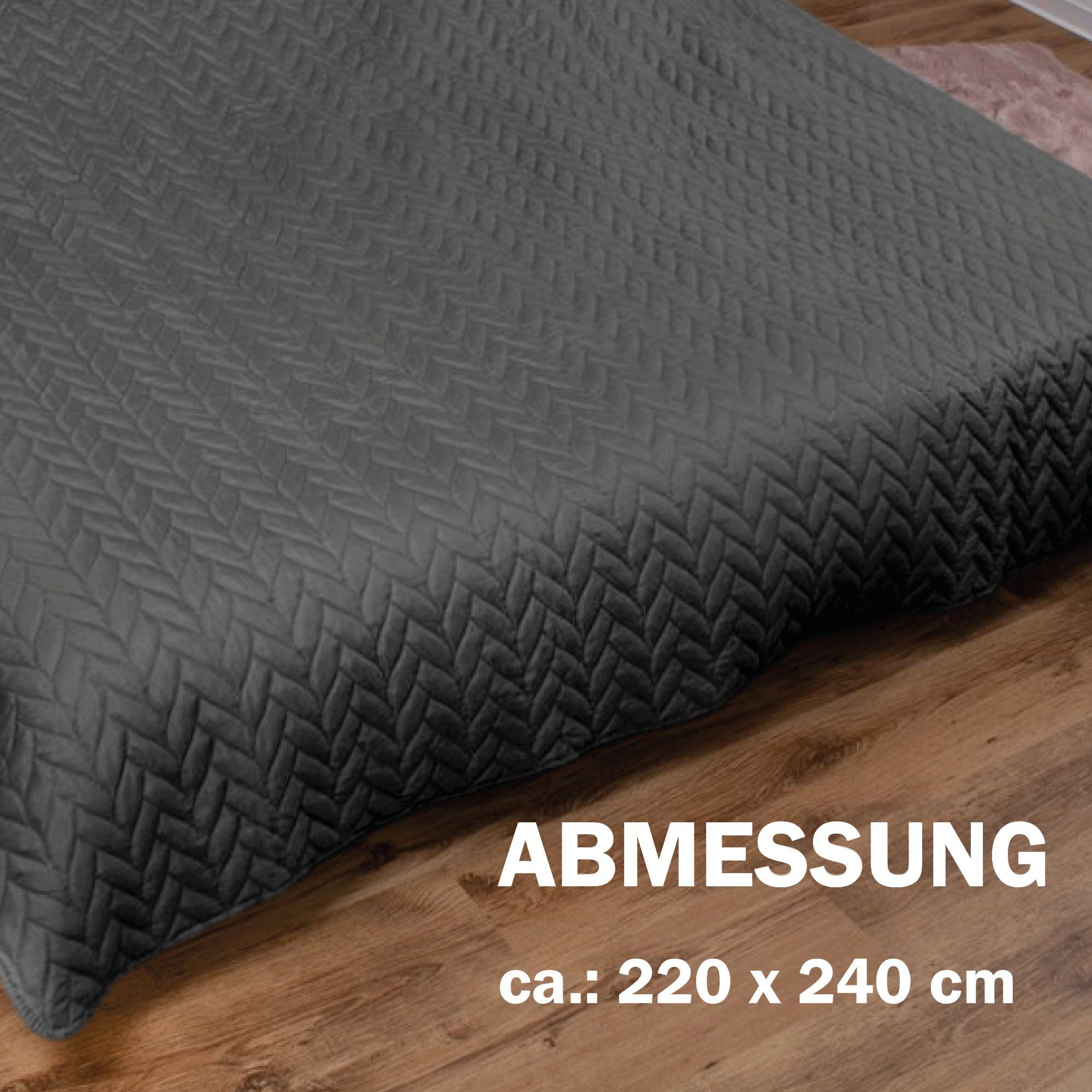 Bestlivings Tagesdecke Bettüberwurf gesteppt, XXL Sofaüberwurf - Sommerdeck günstig online kaufen