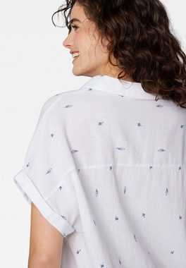Mavi Klassische Bluse SHORT SLEEVE SHIRT Kurzarm Bluse mit Print