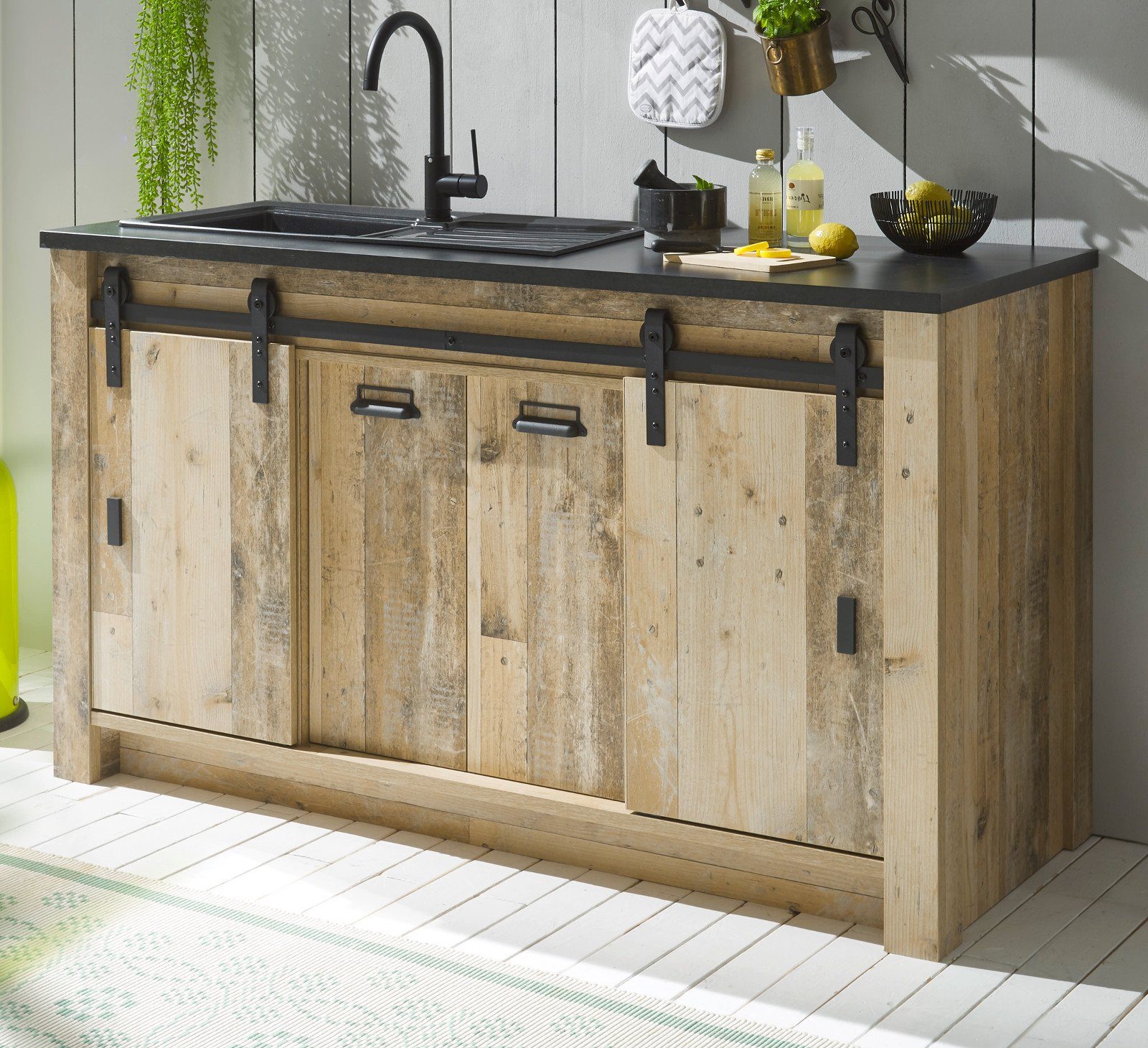 Furn.Design Spülenunterschrank Stove (Küchenschrank in Used günstig online kaufen