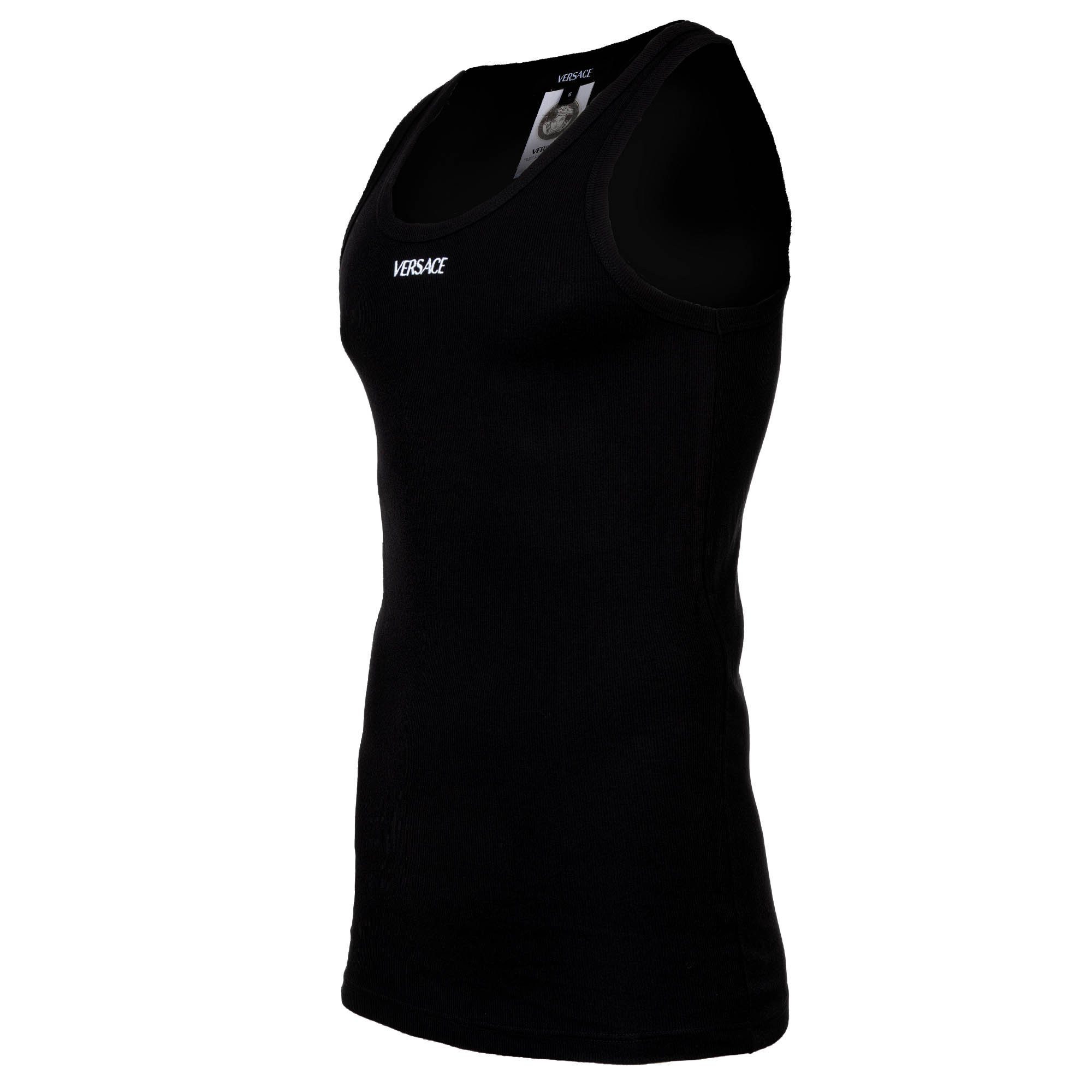 Versace Unterhemd Herren Unterhemd 1er Pack Baumwollmischung (Packung, 1er günstig online kaufen