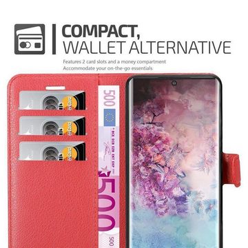 Cadorabo Handyhülle Samsung Galaxy NOTE 10 PLUS Samsung Galaxy NOTE 10 PLUS, Klappbare Handy Schutzhülle - Hülle - mit Standfunktion und Kartenfach