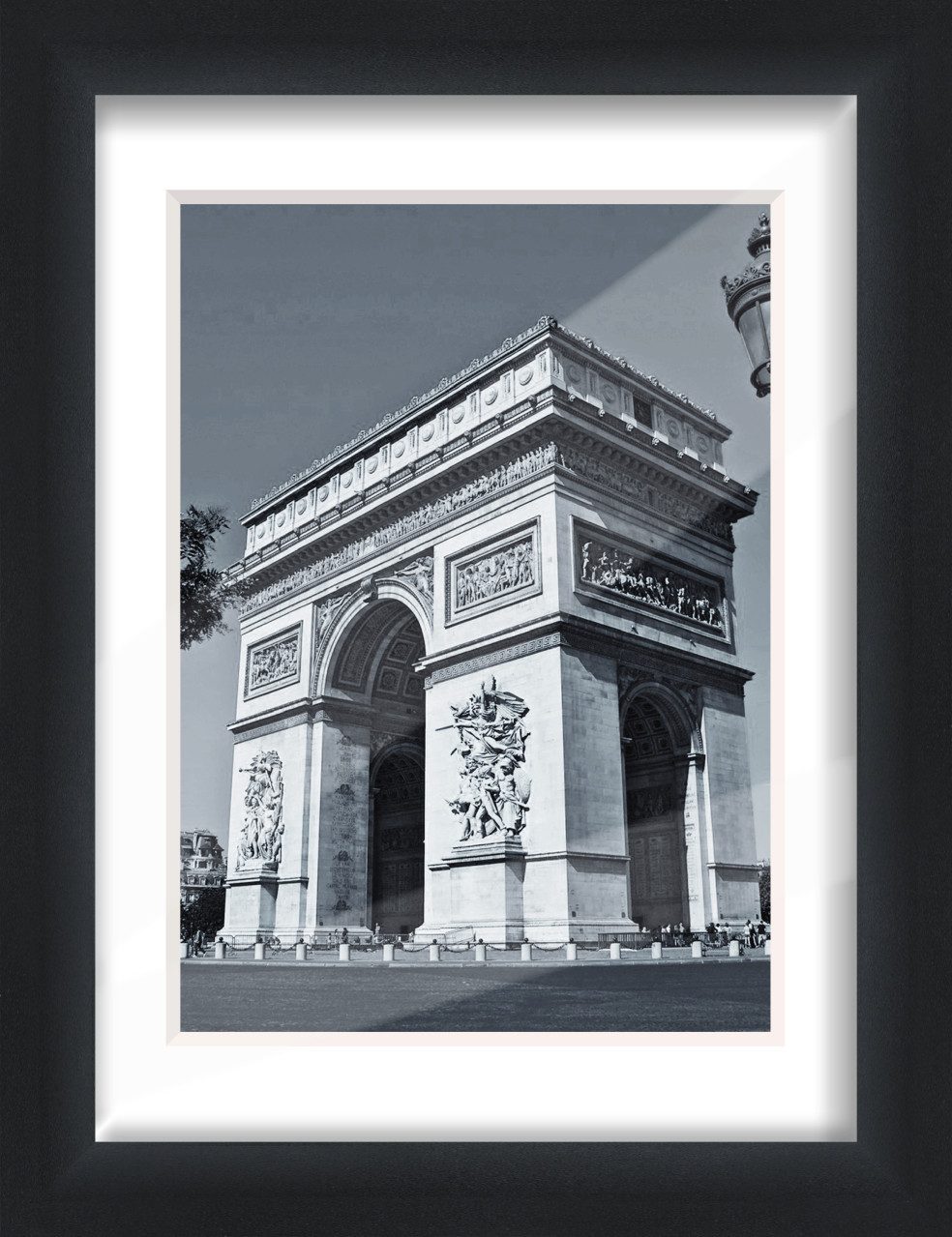 The Wall - the art of framing AG Bilderrahmen Alu Bilderrahmen Premium schwarz brushed 18 x 24