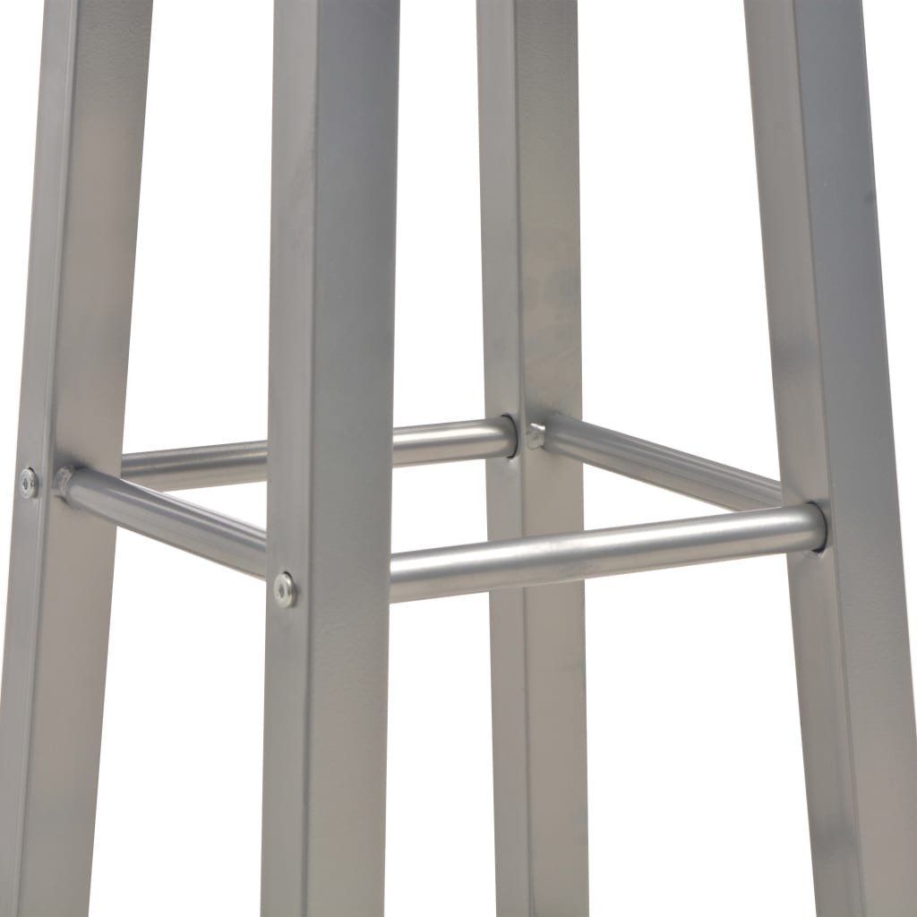 vidaXL Barhocker Barhocker 2 Stk. Anthrazit MDF (2 St)