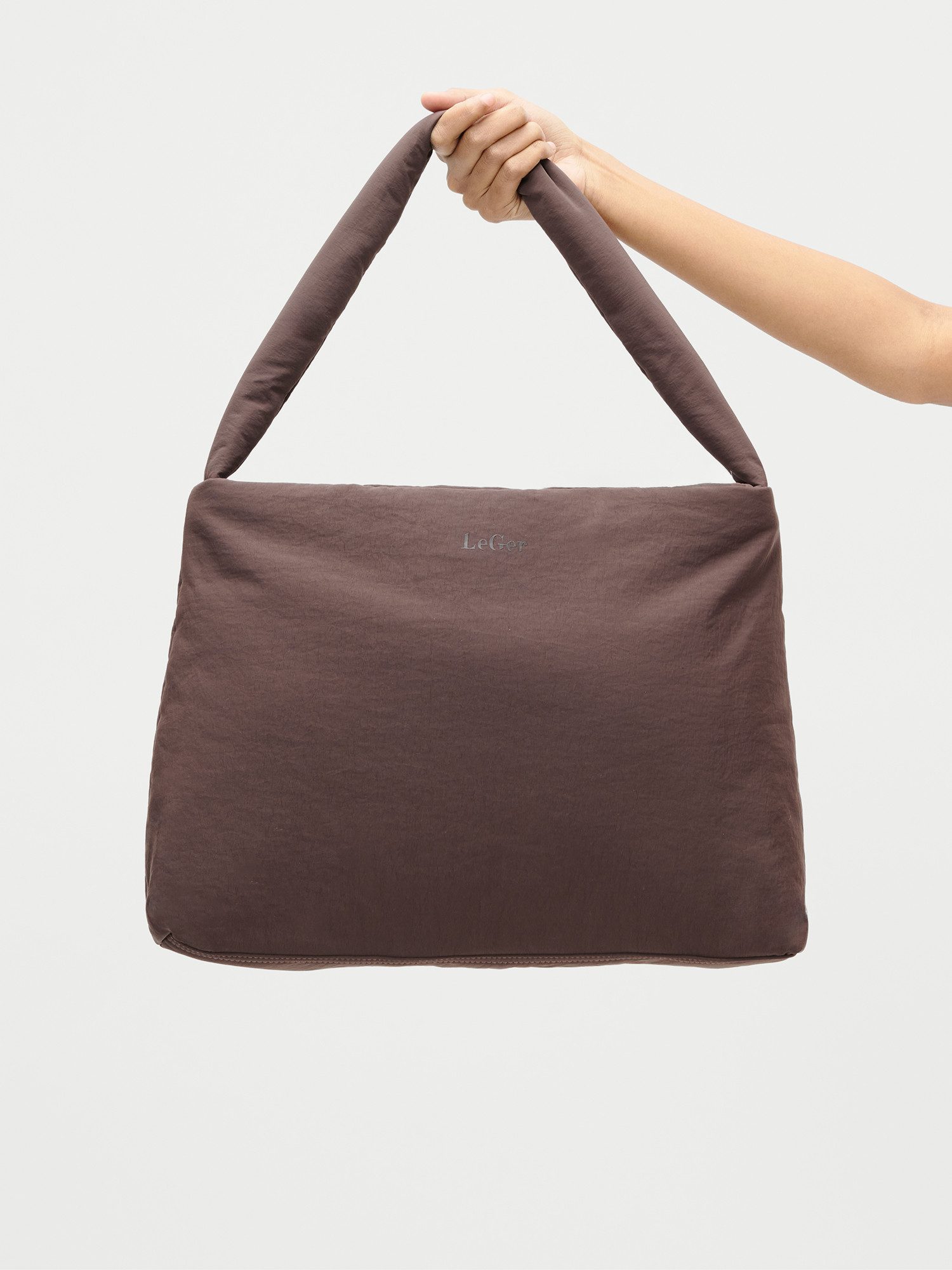 LeGer Schultertasche Katrin Bag, Damen Schultertasche mit großem Tragegriff