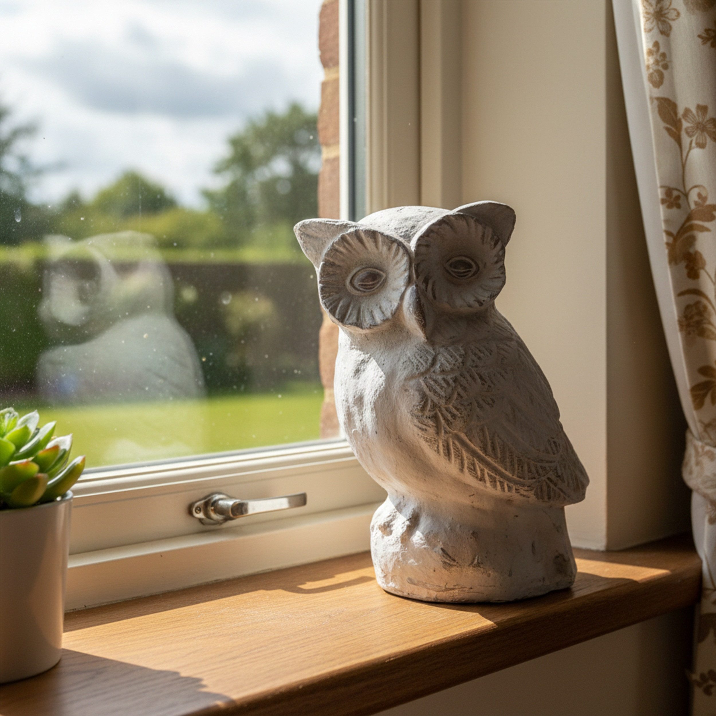 colourliving Tierfigur Deko-Eule „Athene“ – Edle Eulenfigur für Haus & Gart günstig online kaufen