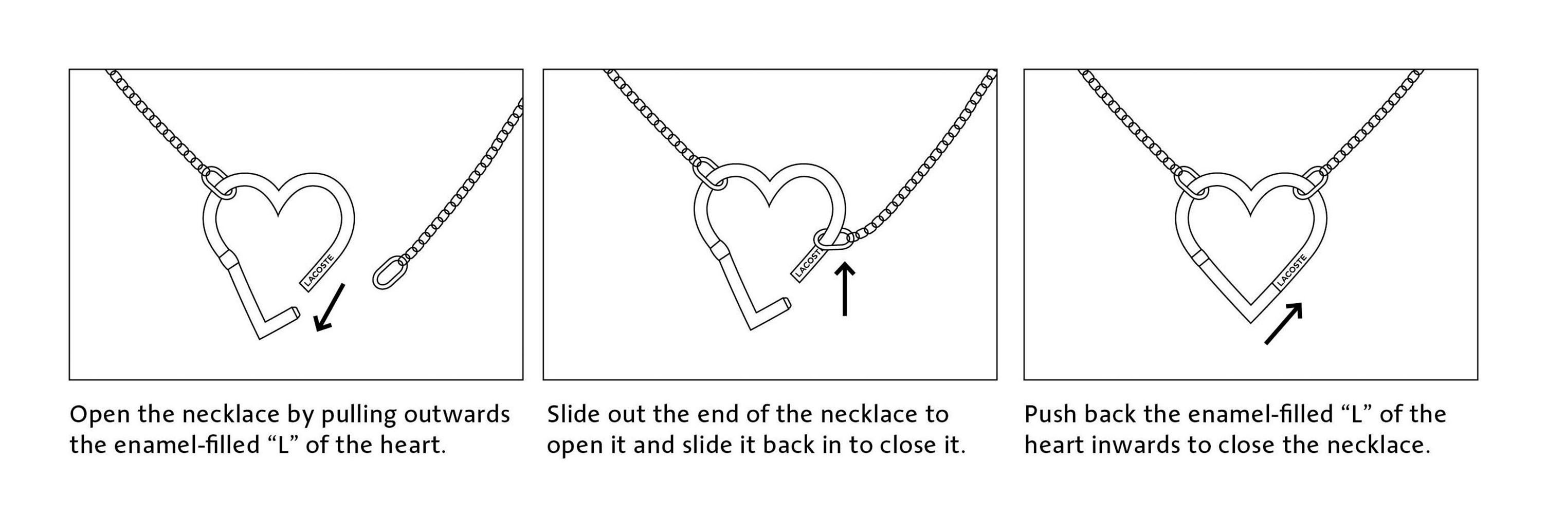 Lacoste Armband INES, 2040326, mit Email...