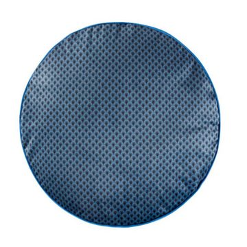 Kissenhülle Zierkissen Home Decor Quiltey Days/ Suki Rund Blau (40cm), PiP Studio