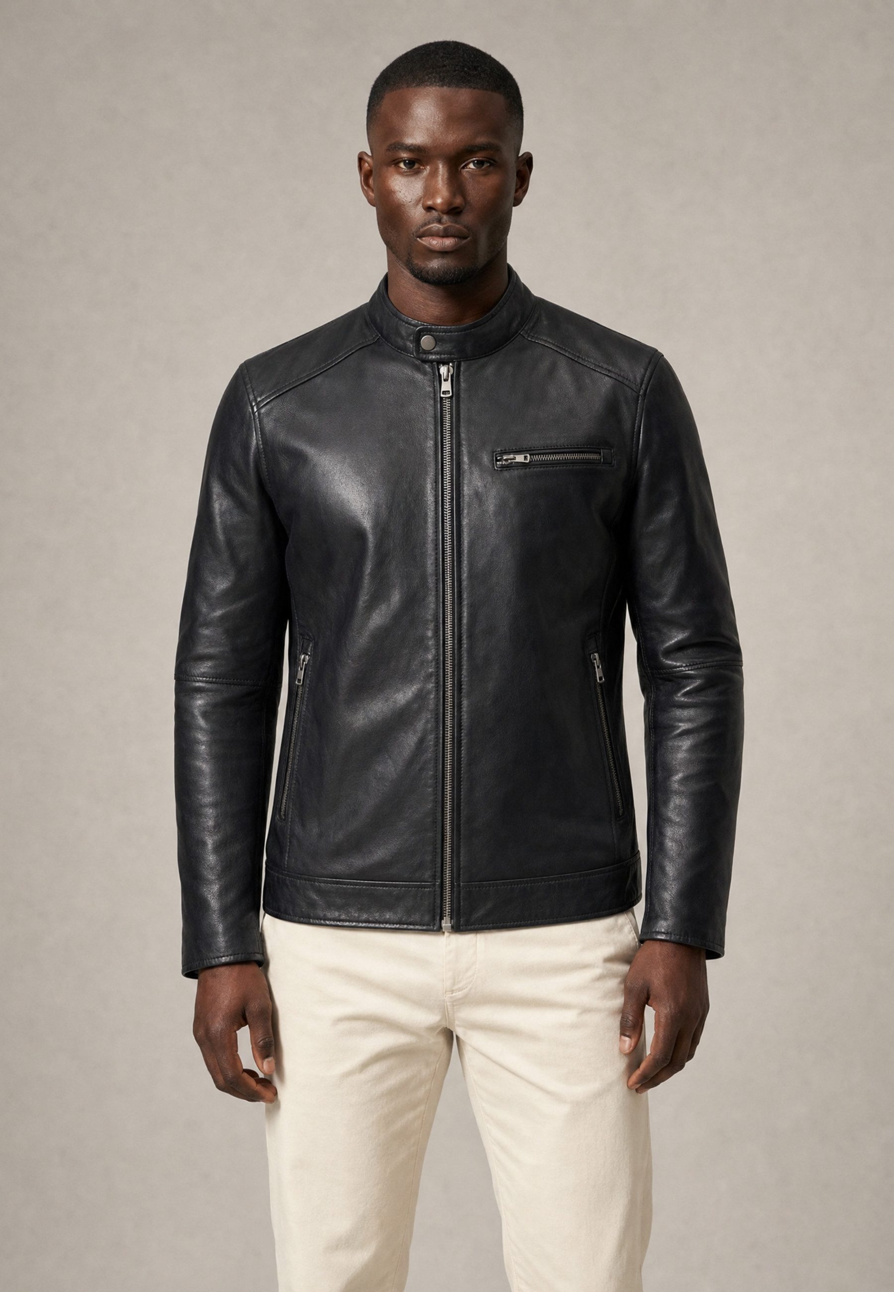 Lederjacke Andre
