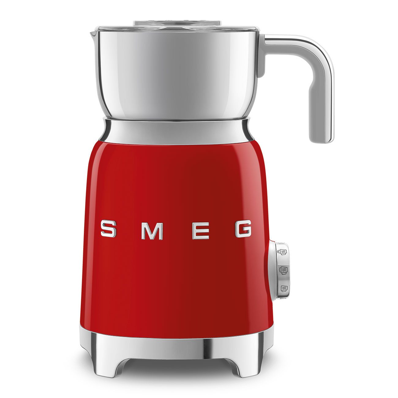 Smeg Milchaufschäumer MFF11 Milchaufschäumer 50's Style Retro Design, 500 W