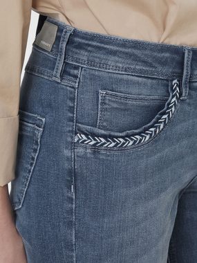 Paddock's Straight-Jeans LARA Straight Fit Jeans für Damen mit Motion & Comfort Stretch