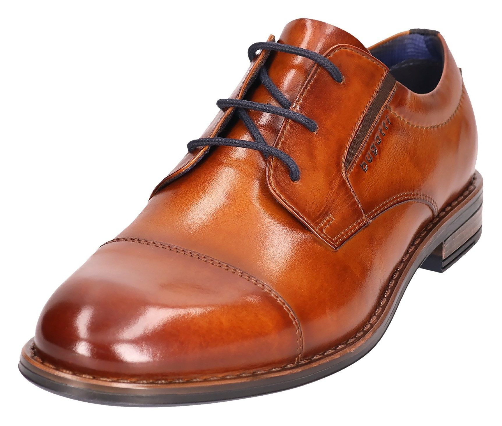 bugatti Schnürschuh, Blockabsatz, Abendschuh, Festtagsschuh, Businessschuh, günstig online kaufen